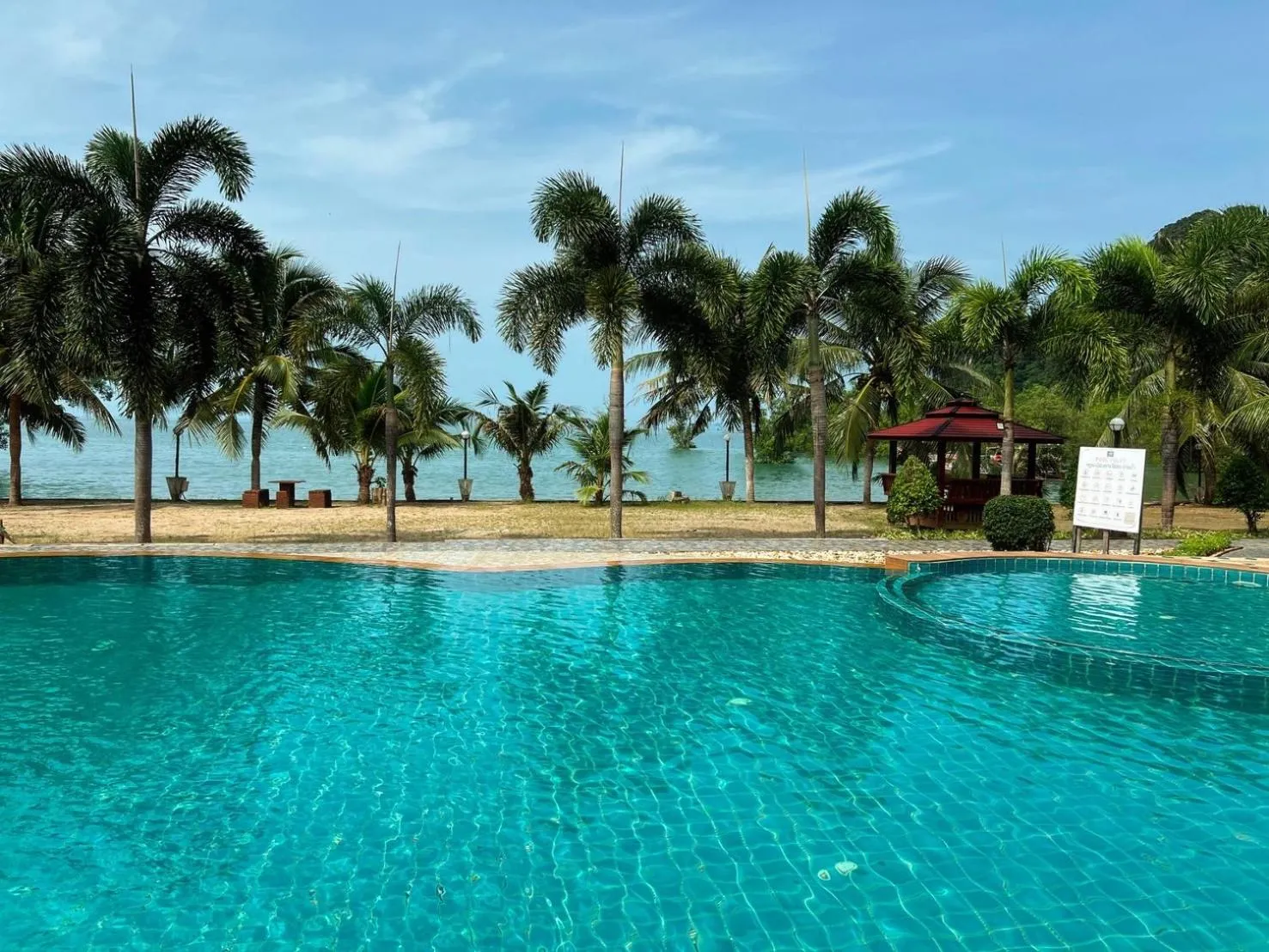 Natural landscape in Diamond Beach Resort