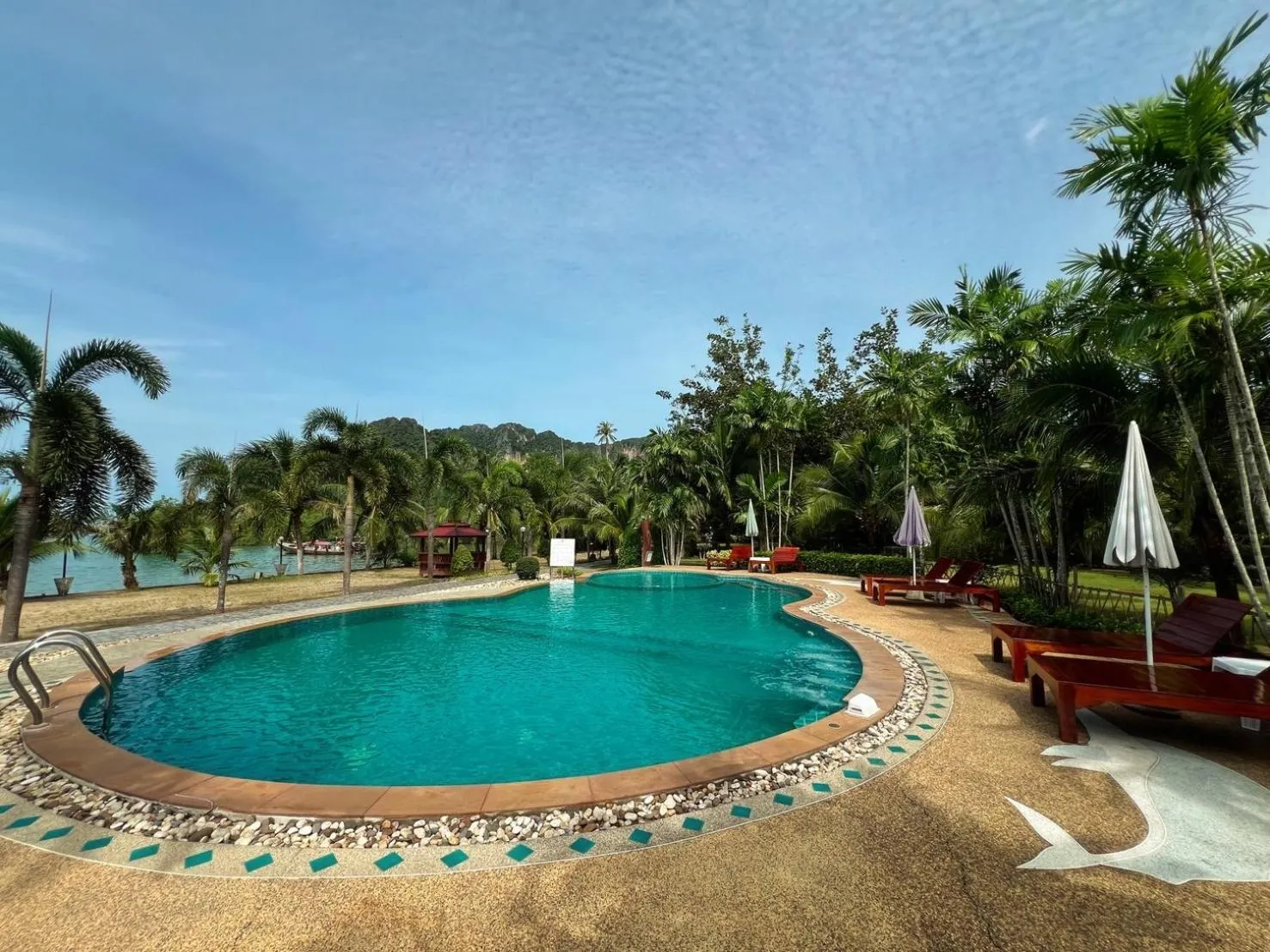 Natural landscape in Diamond Beach Resort