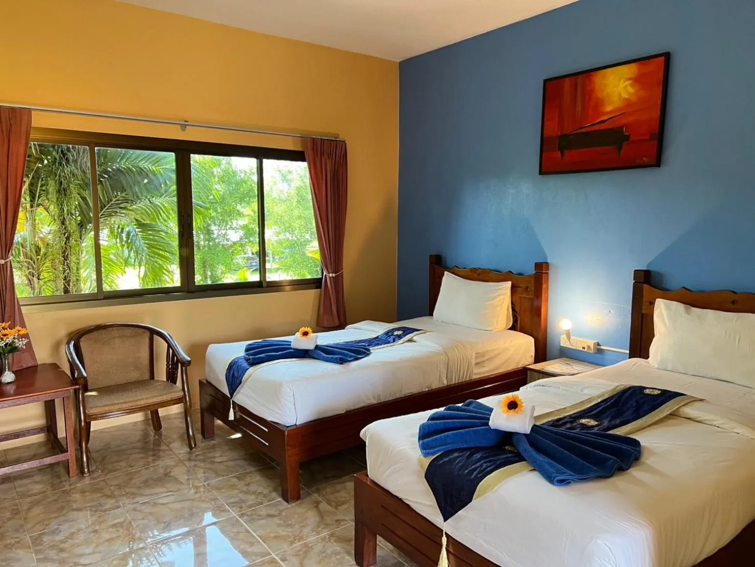 Photo of the whole room, Bed in Diamond Beach Resort