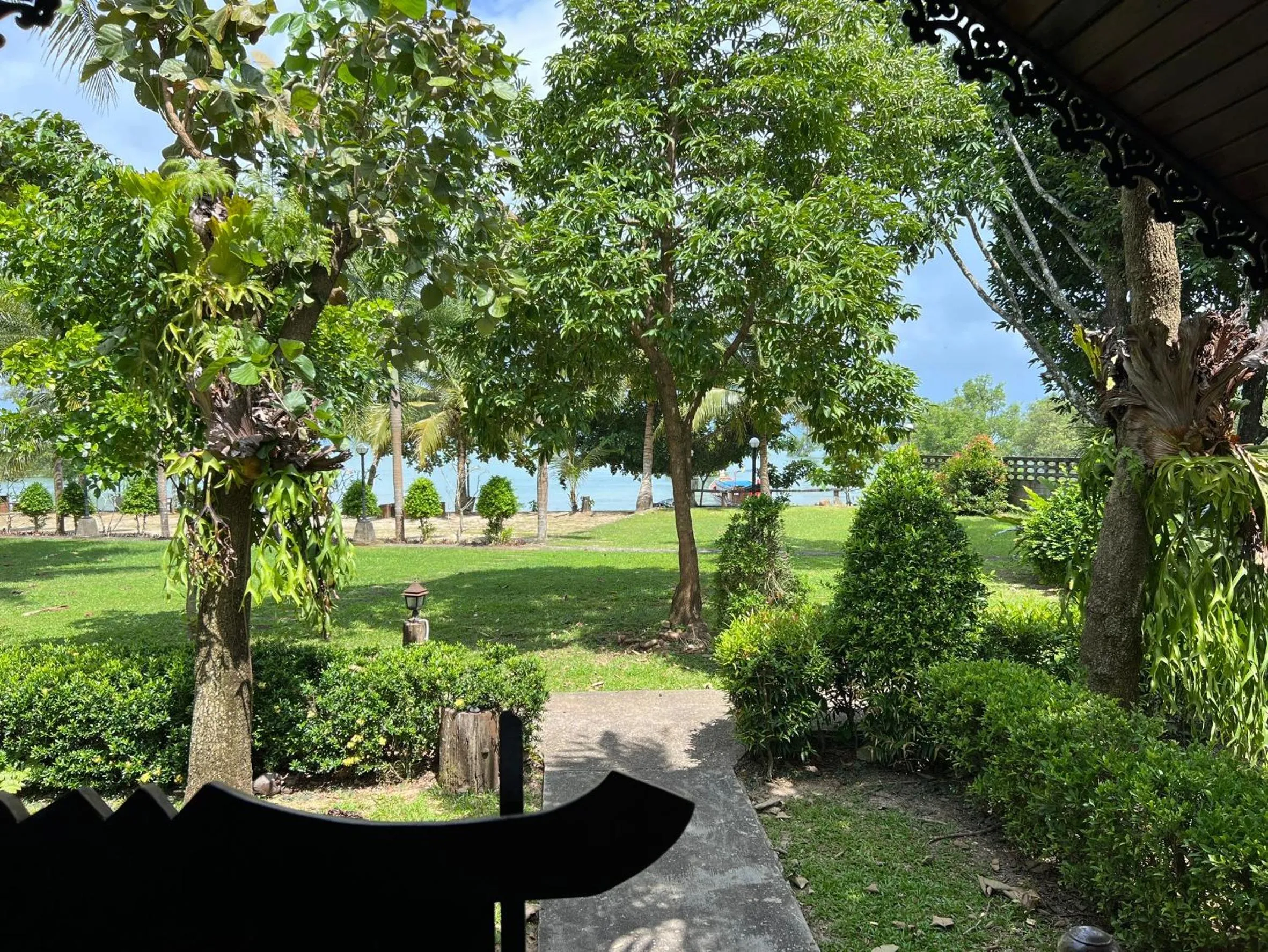 Natural landscape in Diamond Beach Resort