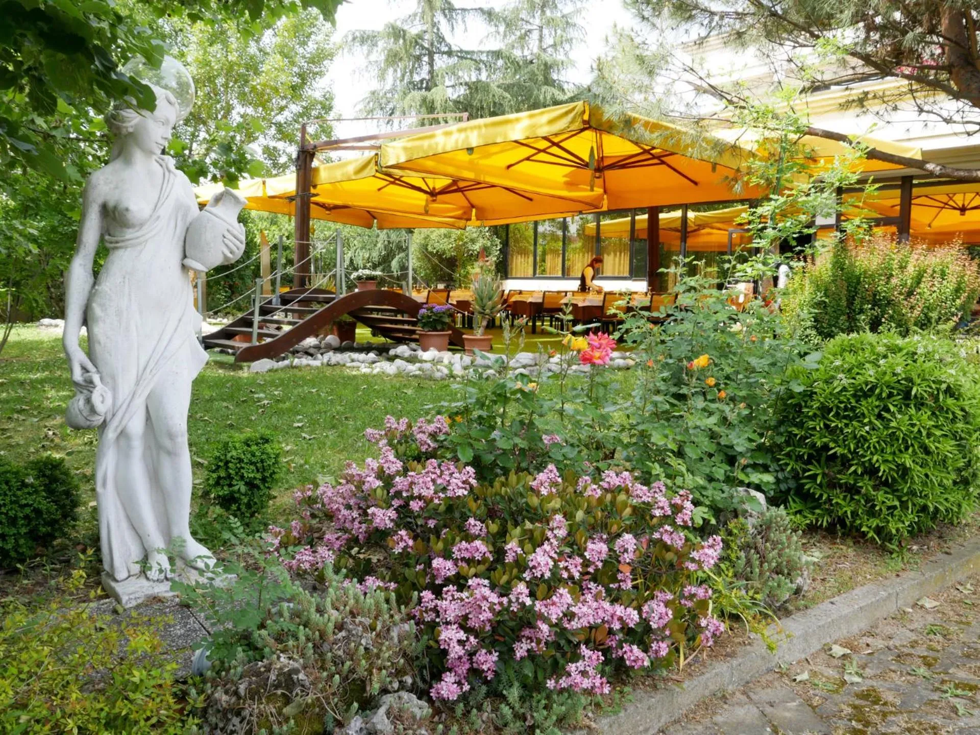 Garden in Hotel Il Maglio