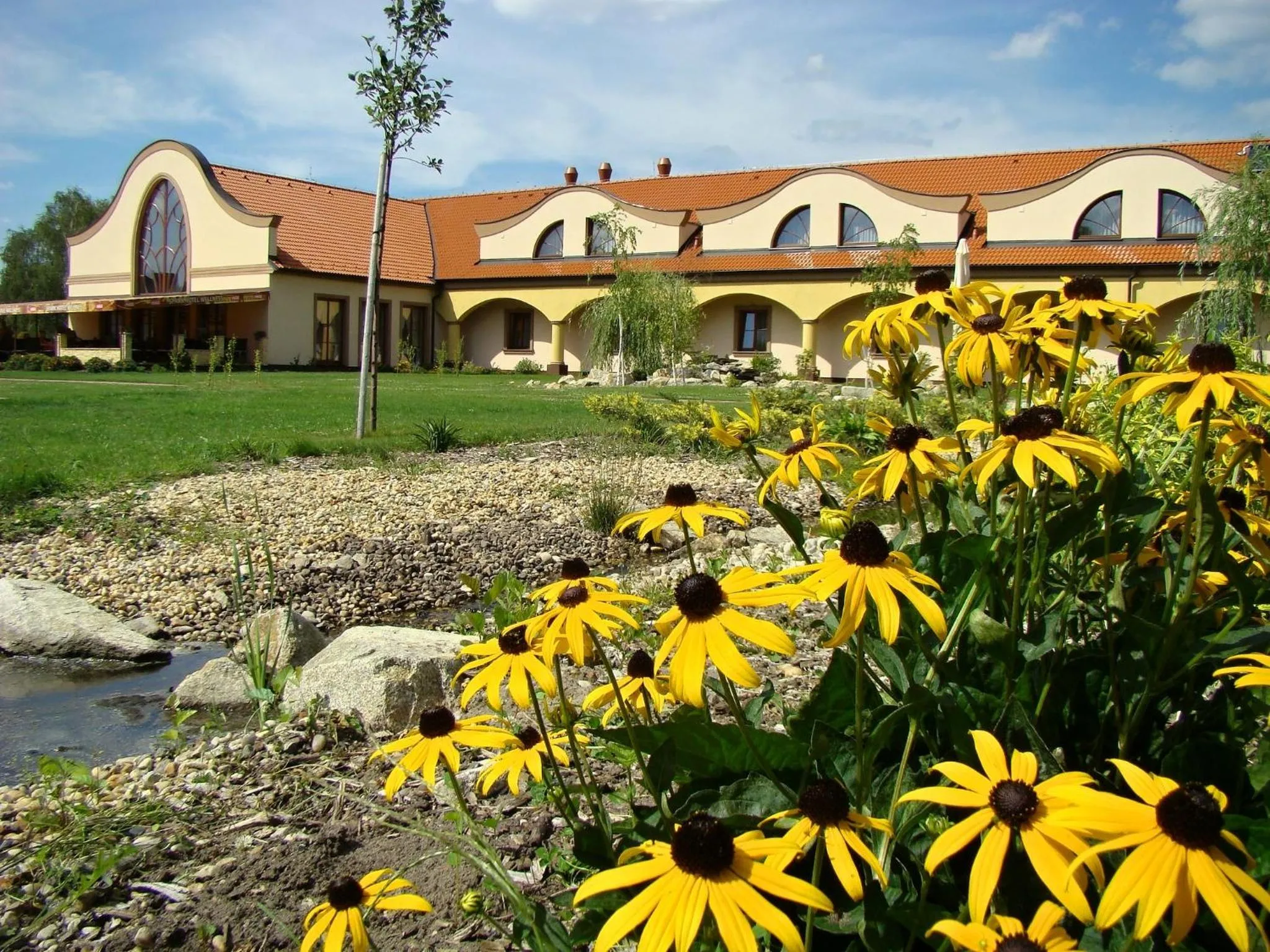 Facade/entrance in Wellness hotel Spark