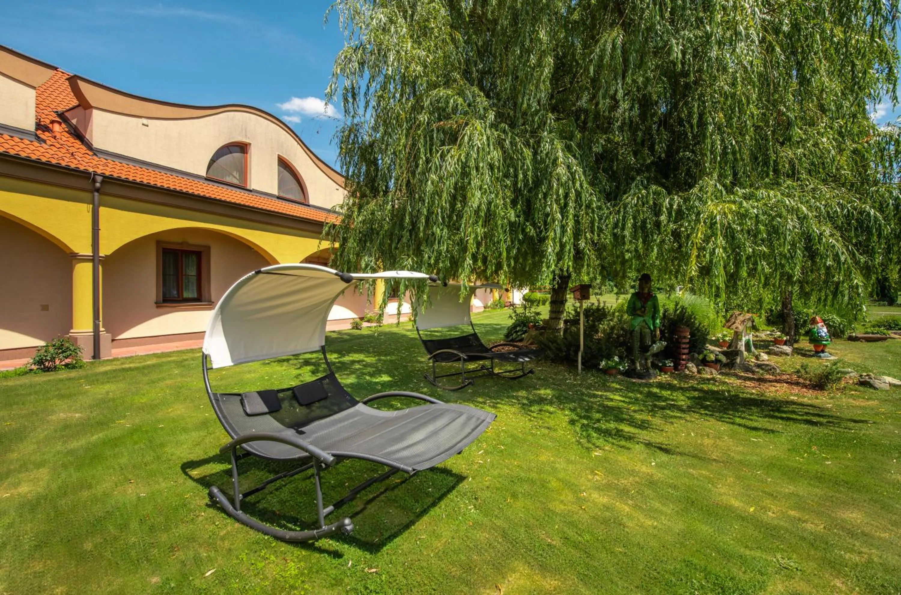 Garden in Wellness hotel Spark