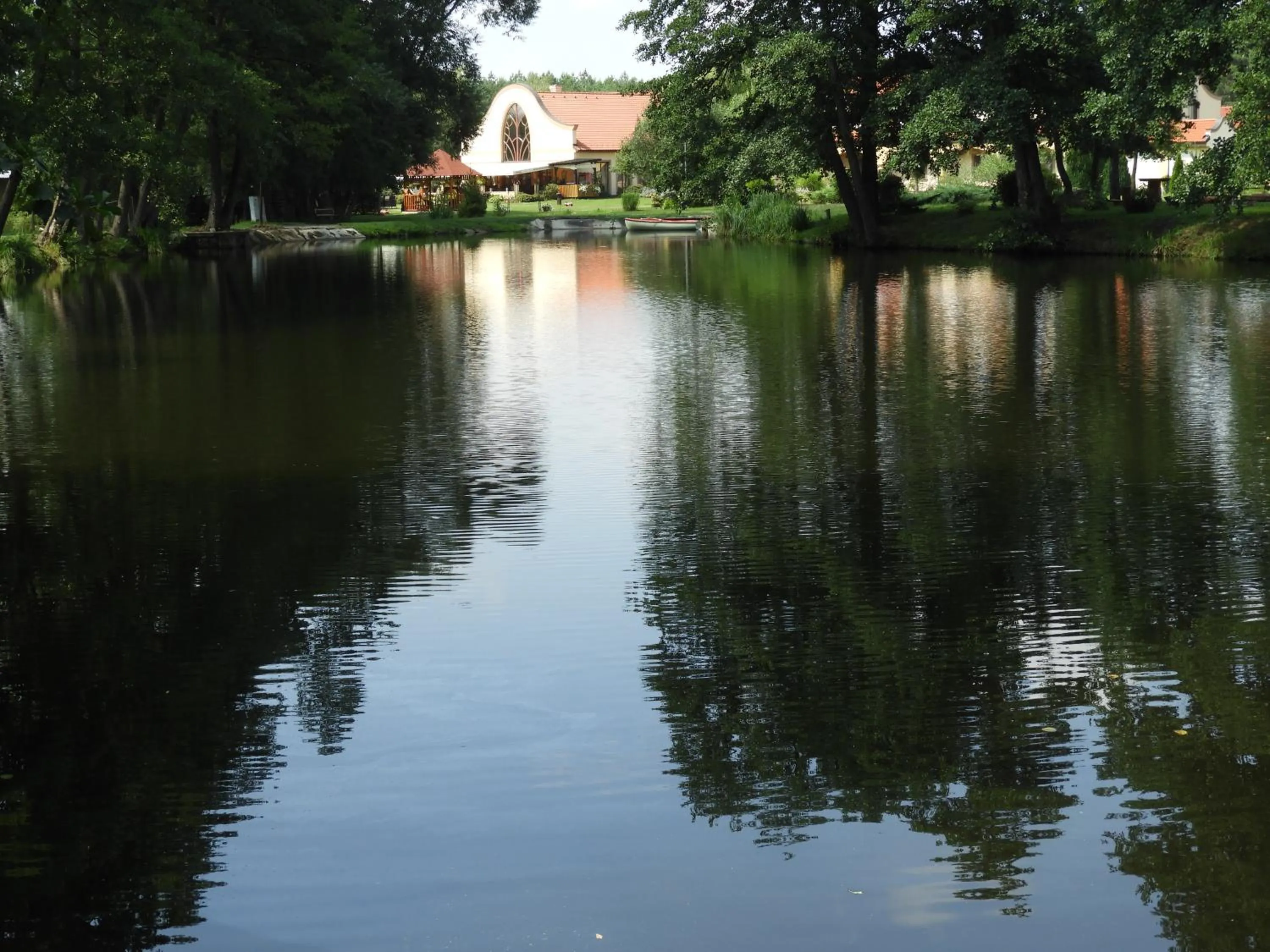 Lake view in Wellness hotel Spark