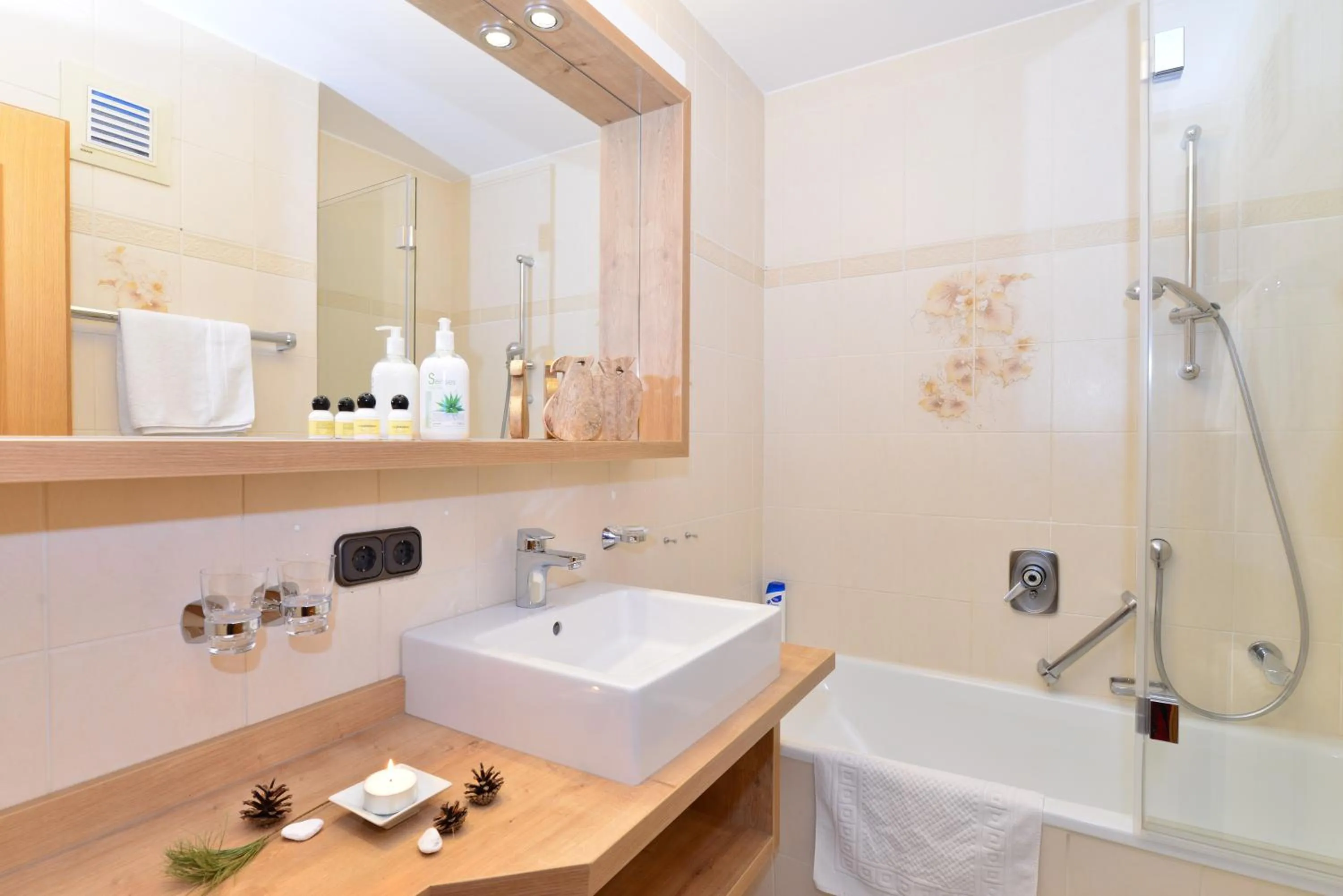 Bathroom in Hotel Jagdhof