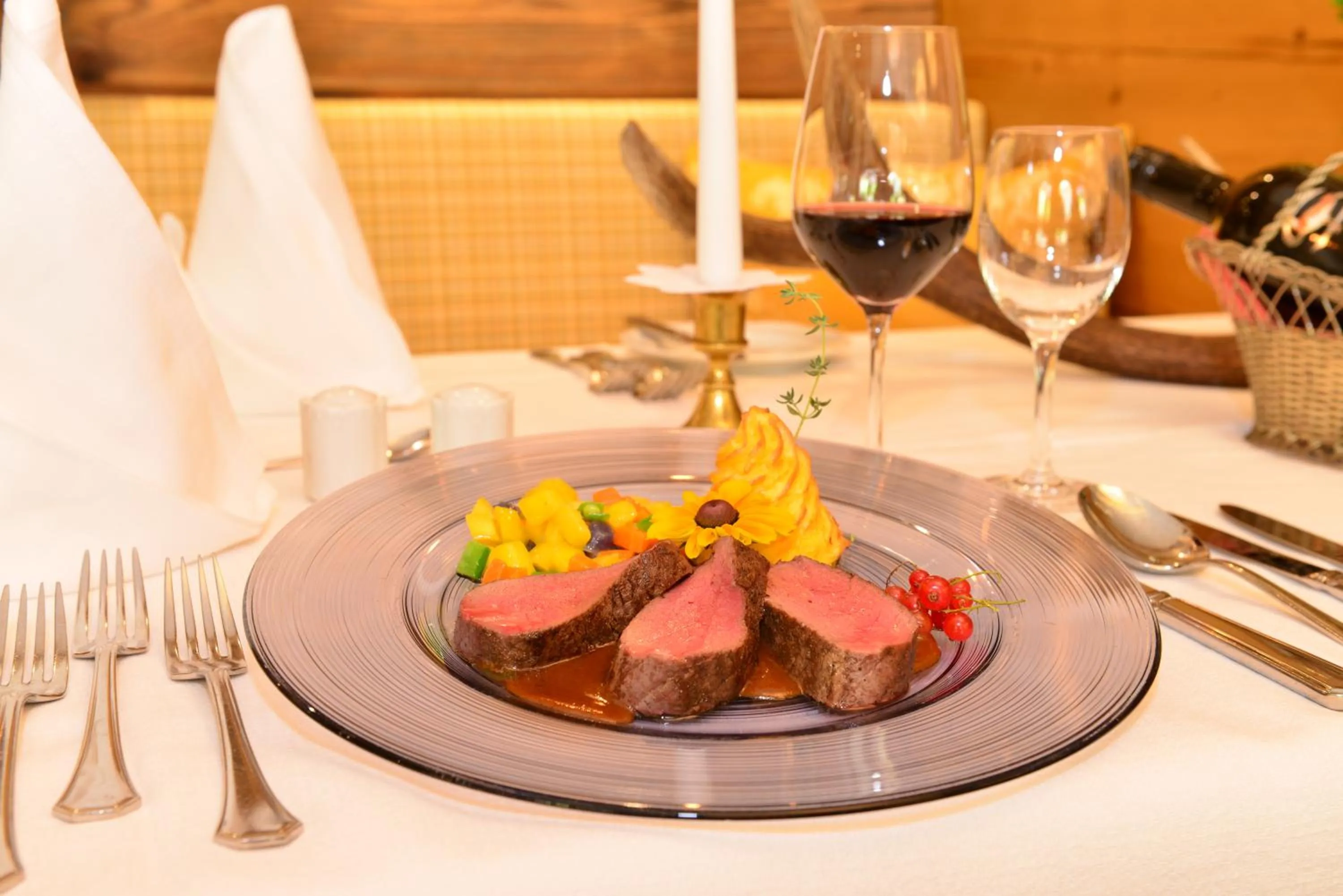 Dinner in Hotel Jagdhof