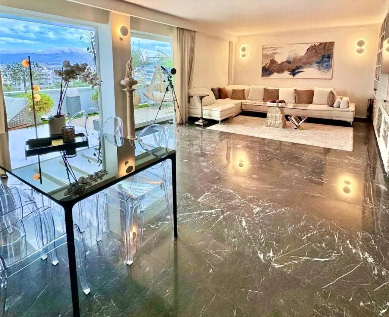 View (from property/room) in One 360 Skyline Athens Penthouses