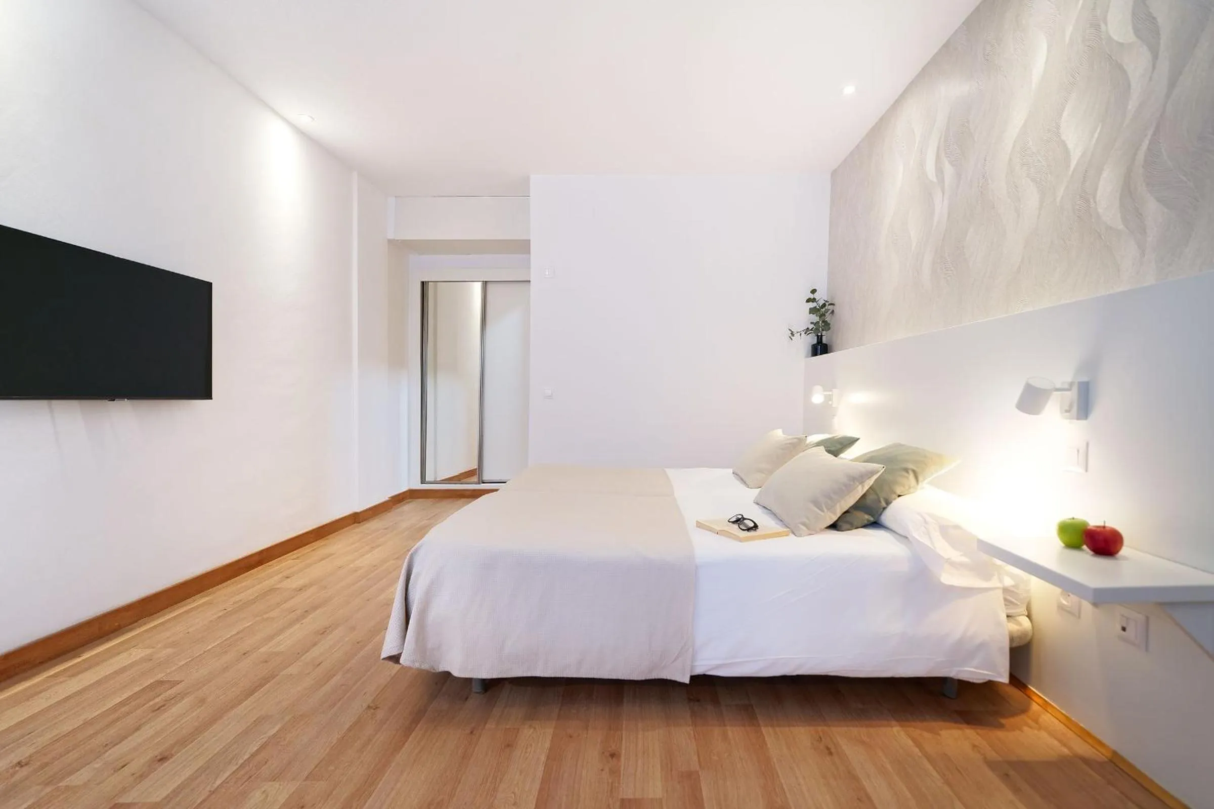 Bedroom, Bed in Apartamentos Maype Canteras