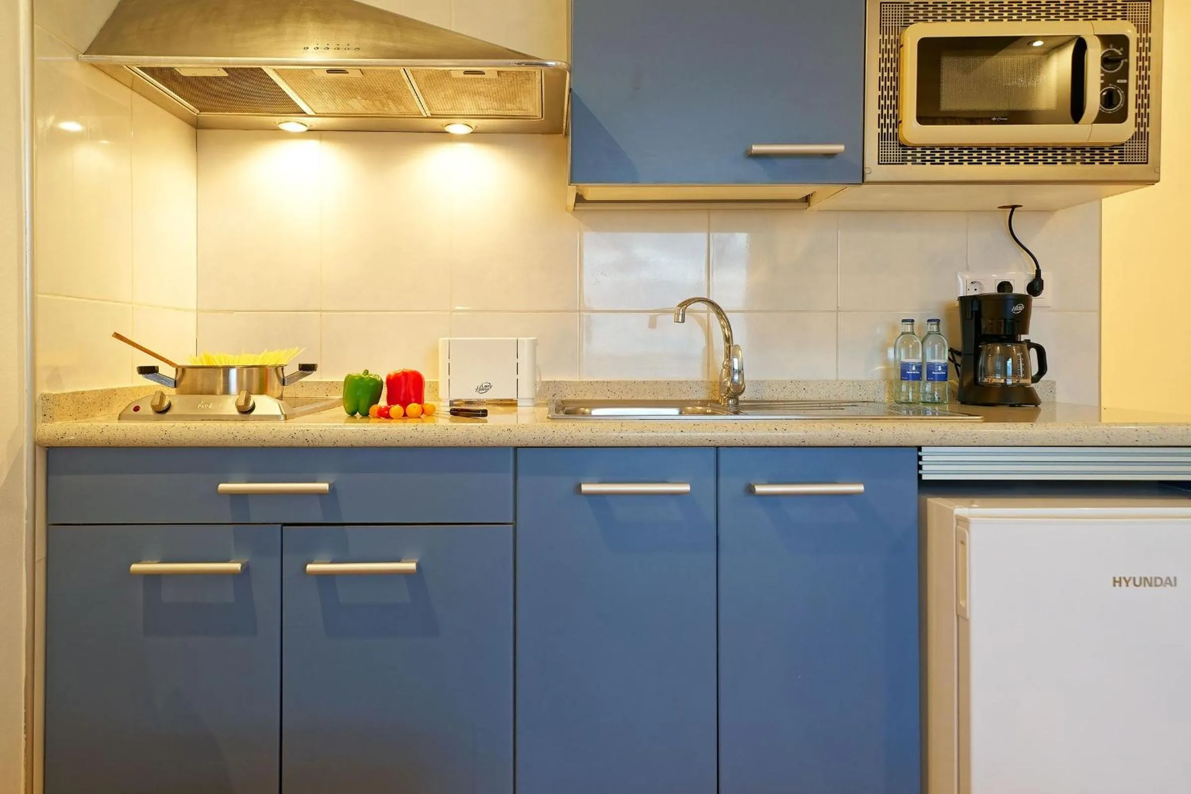 Kitchen or kitchenette in Apartamentos Maype Canteras