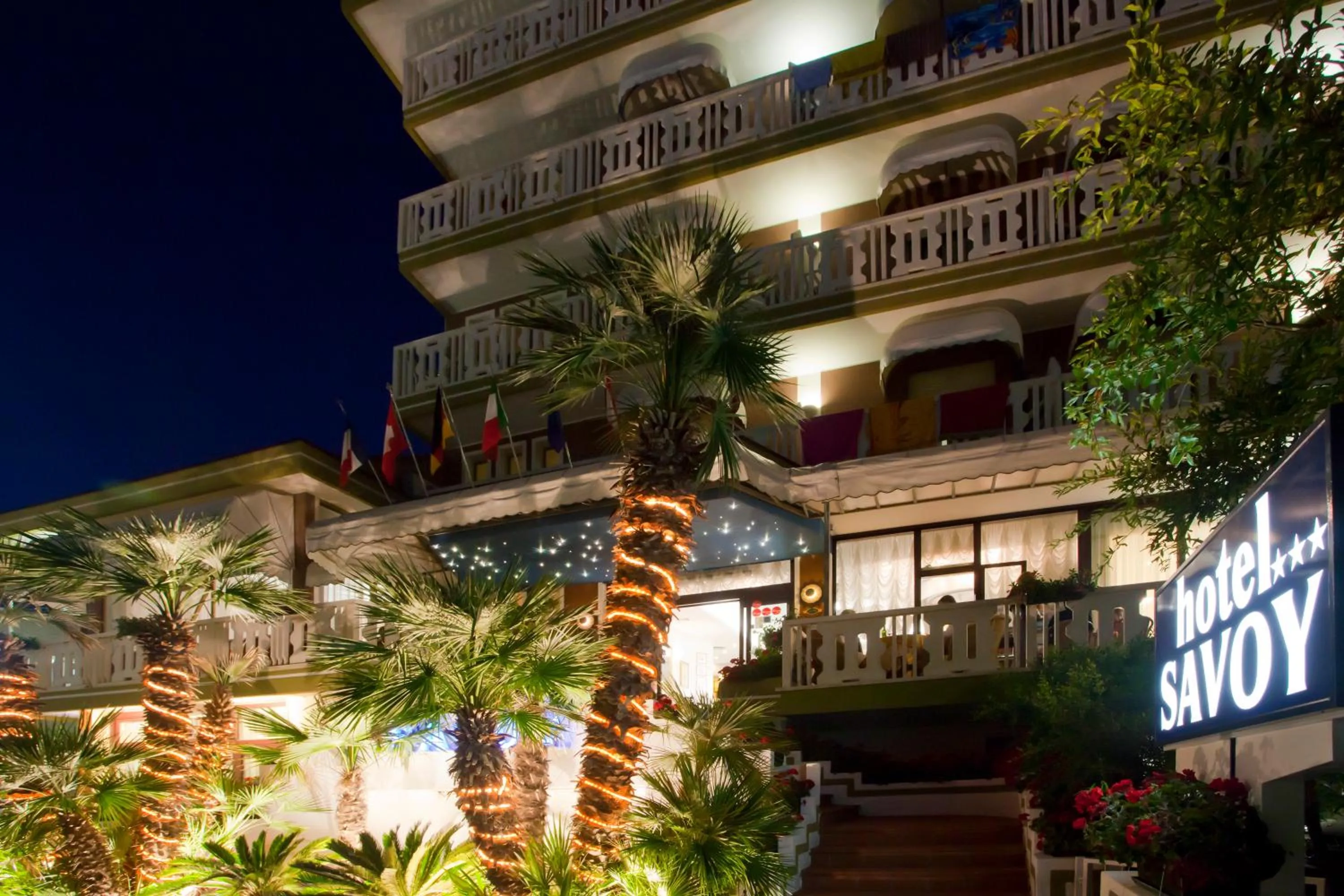 Property building in Hotel Savoy