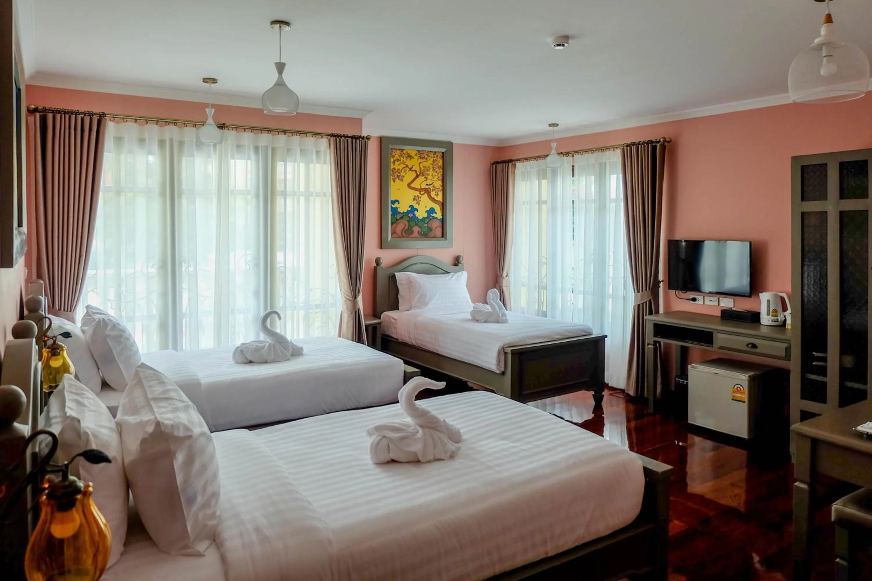 Bedroom, Bed in Siri Heritage Bangkok Hotel