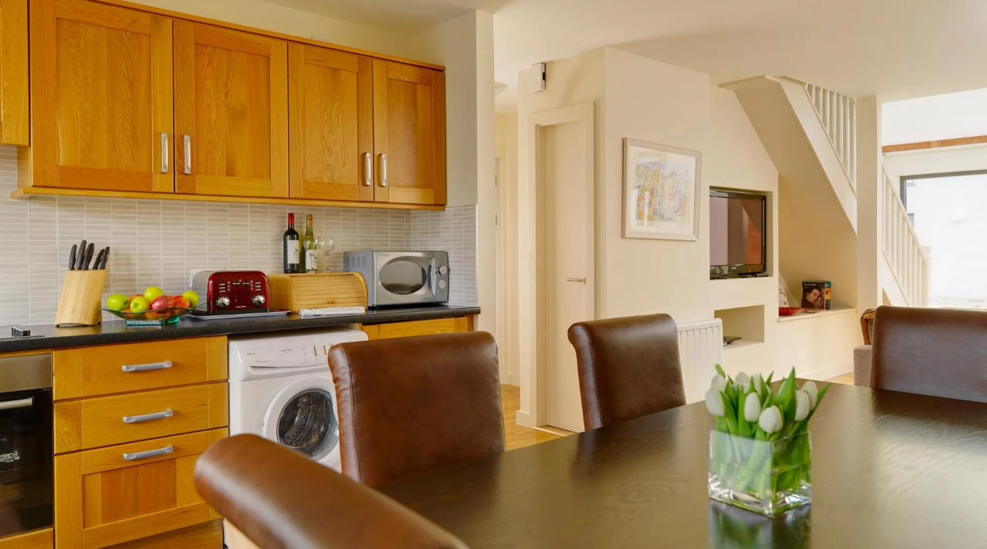 Kitchen or kitchenette in Self Catering Holiday Homes Killarney Town Centre