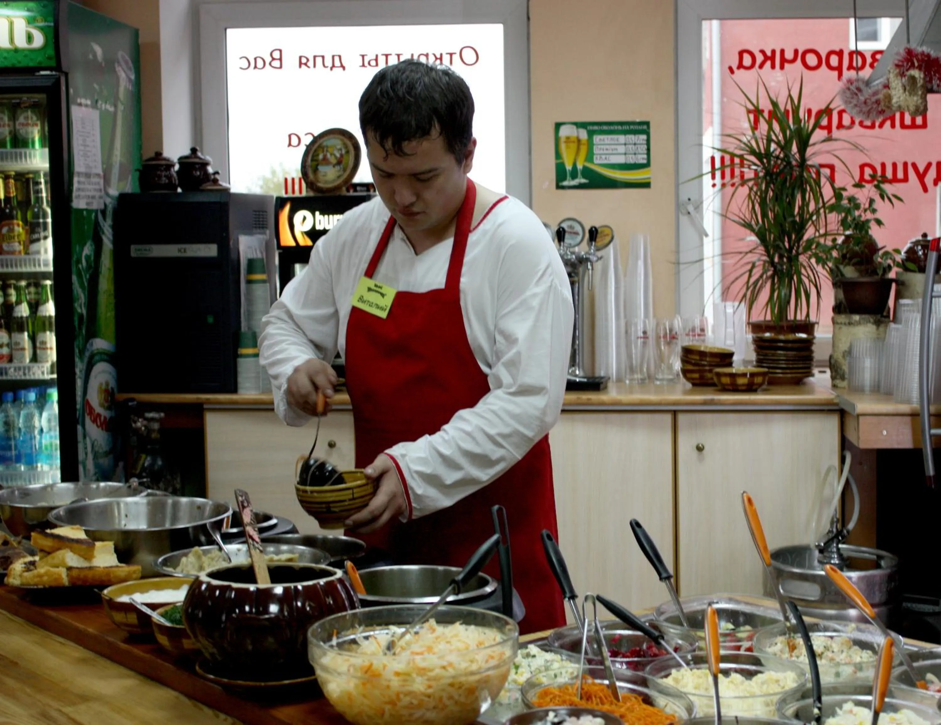 Restaurant/places to eat in Mini-hotel on Geroiv Energetykiv Street 18