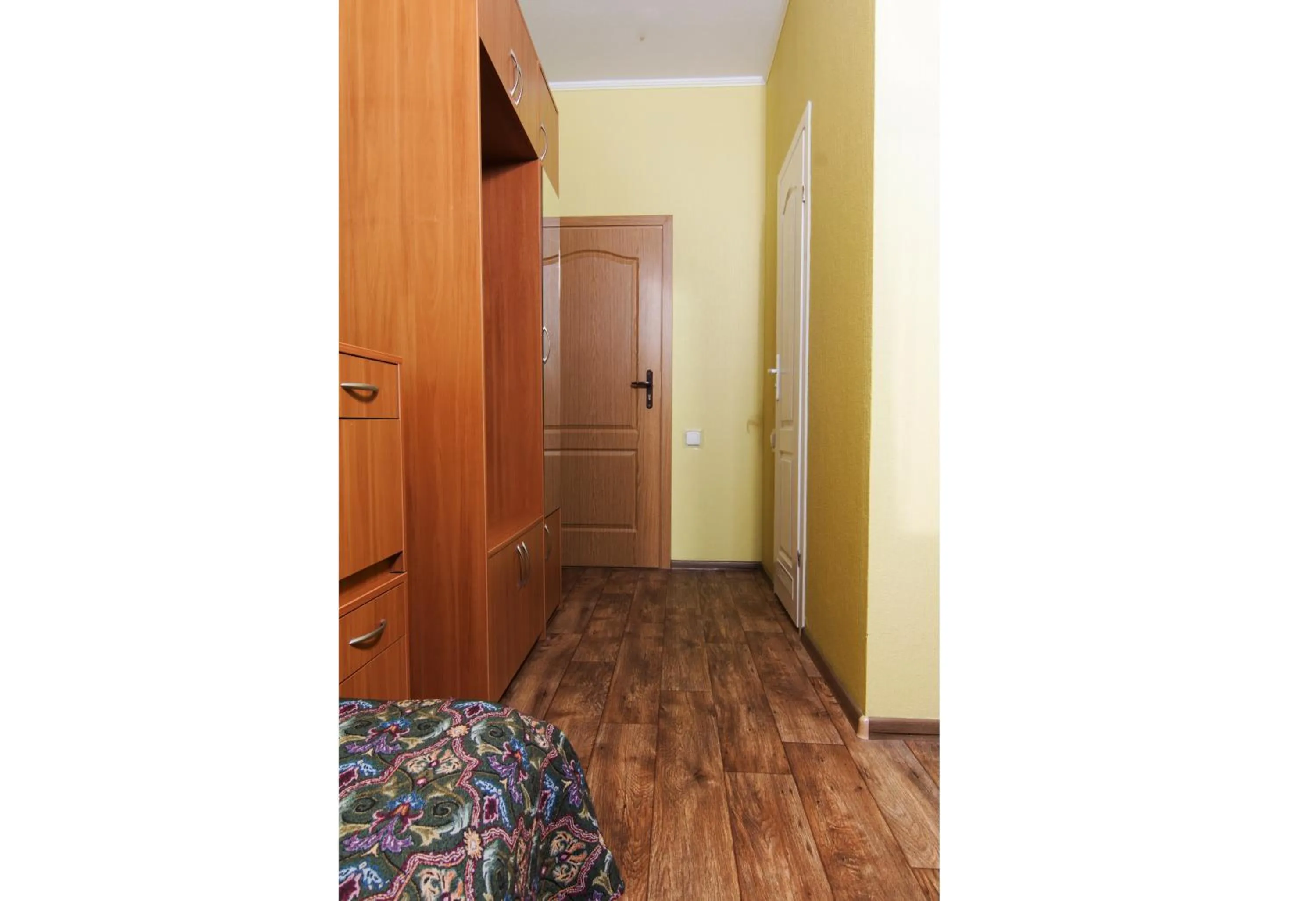 Decorative detail, Bed in Mini-hotel on Geroiv Energetykiv Street 18