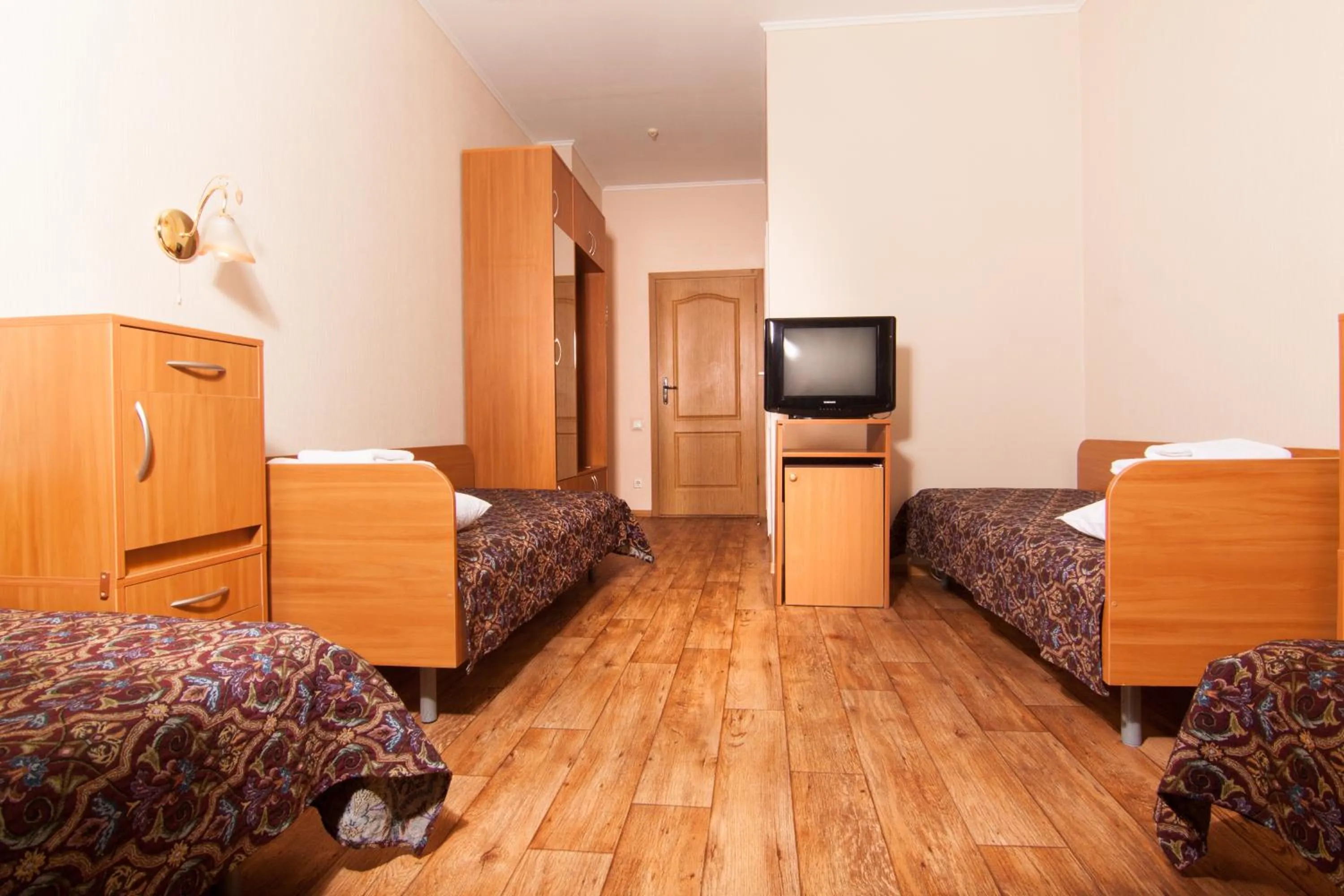 Decorative detail, Bed in Mini-hotel on Geroiv Energetykiv Street 18