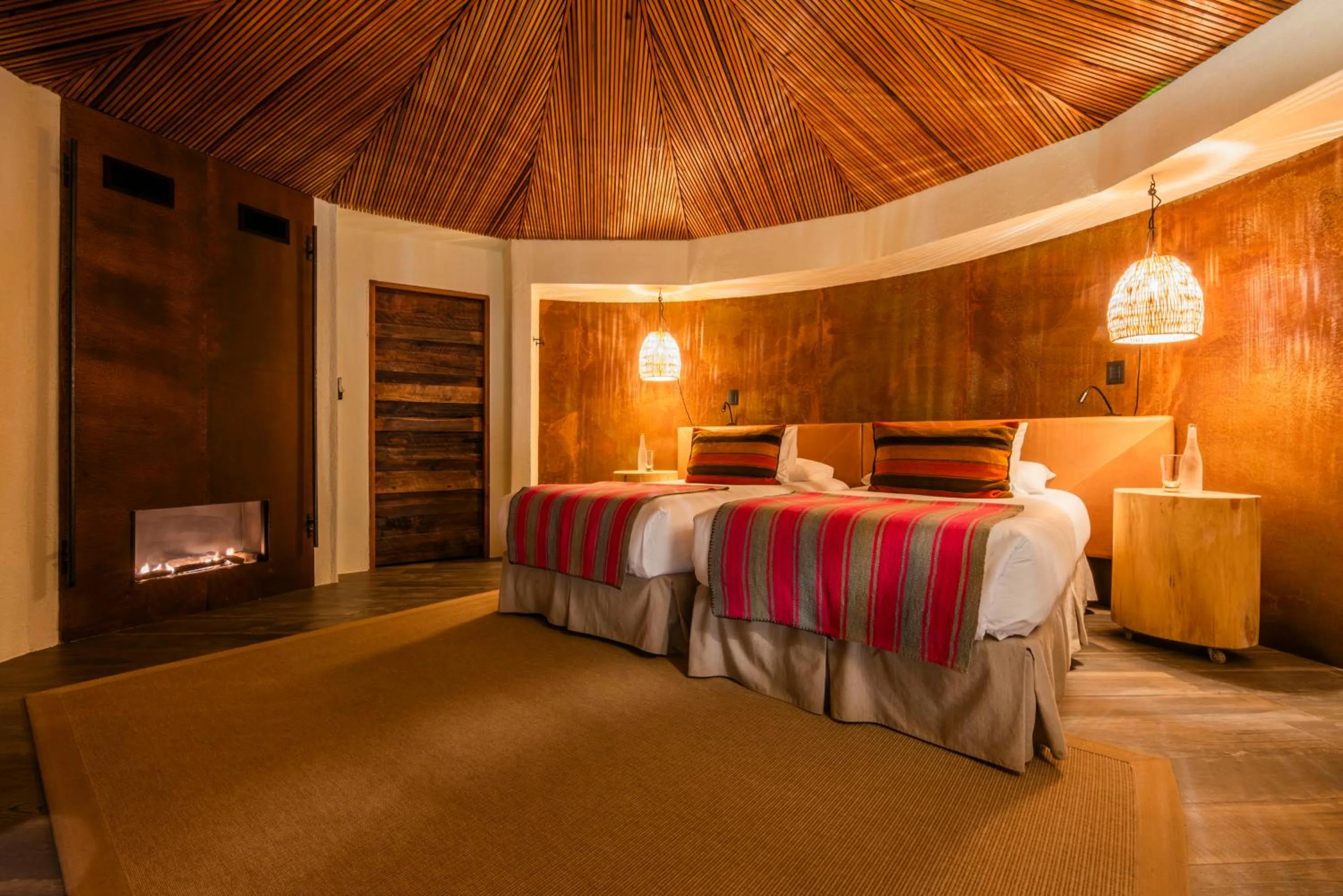 Bed in Hotel Desertica