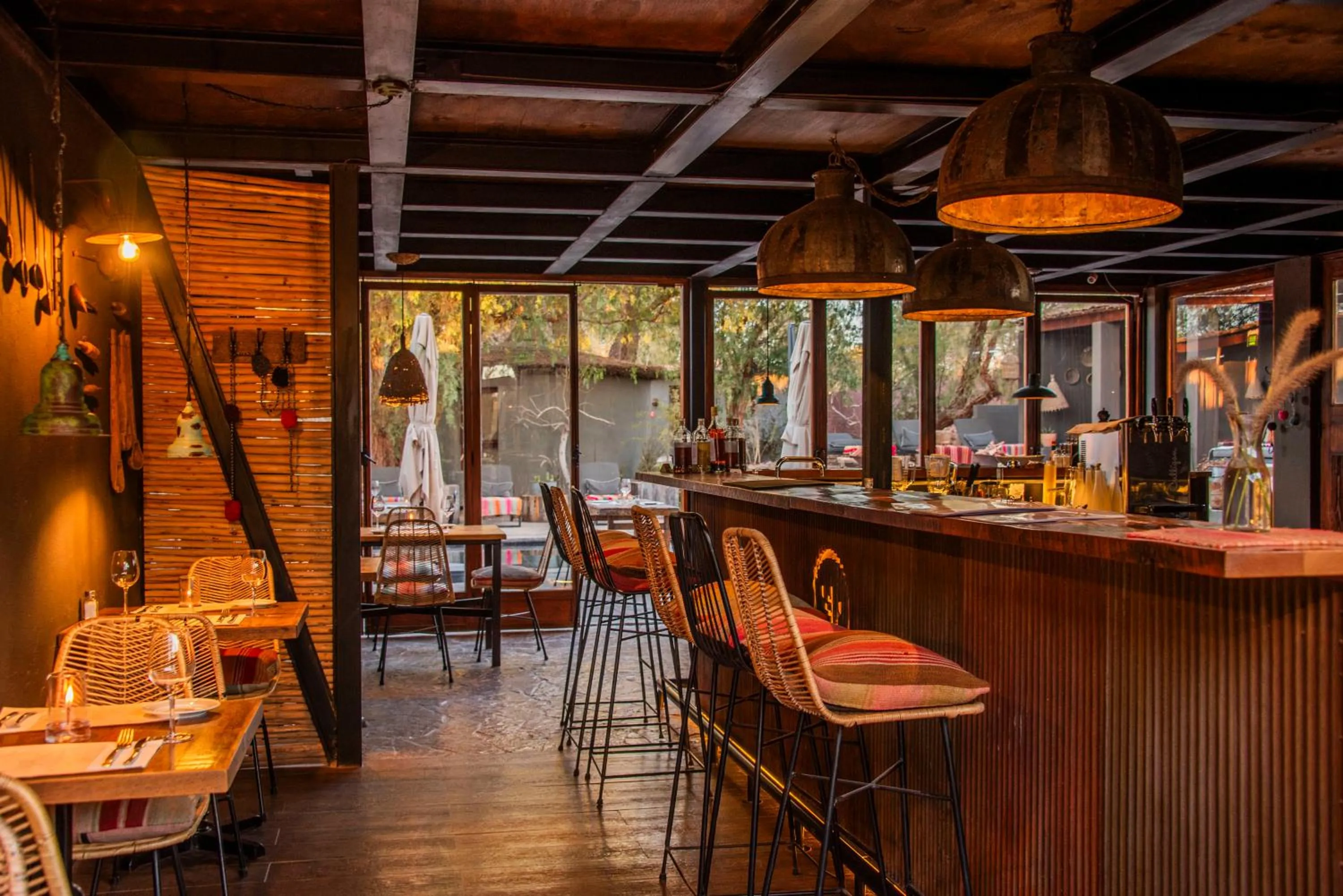 Restaurant/places to eat in Hotel Desertica