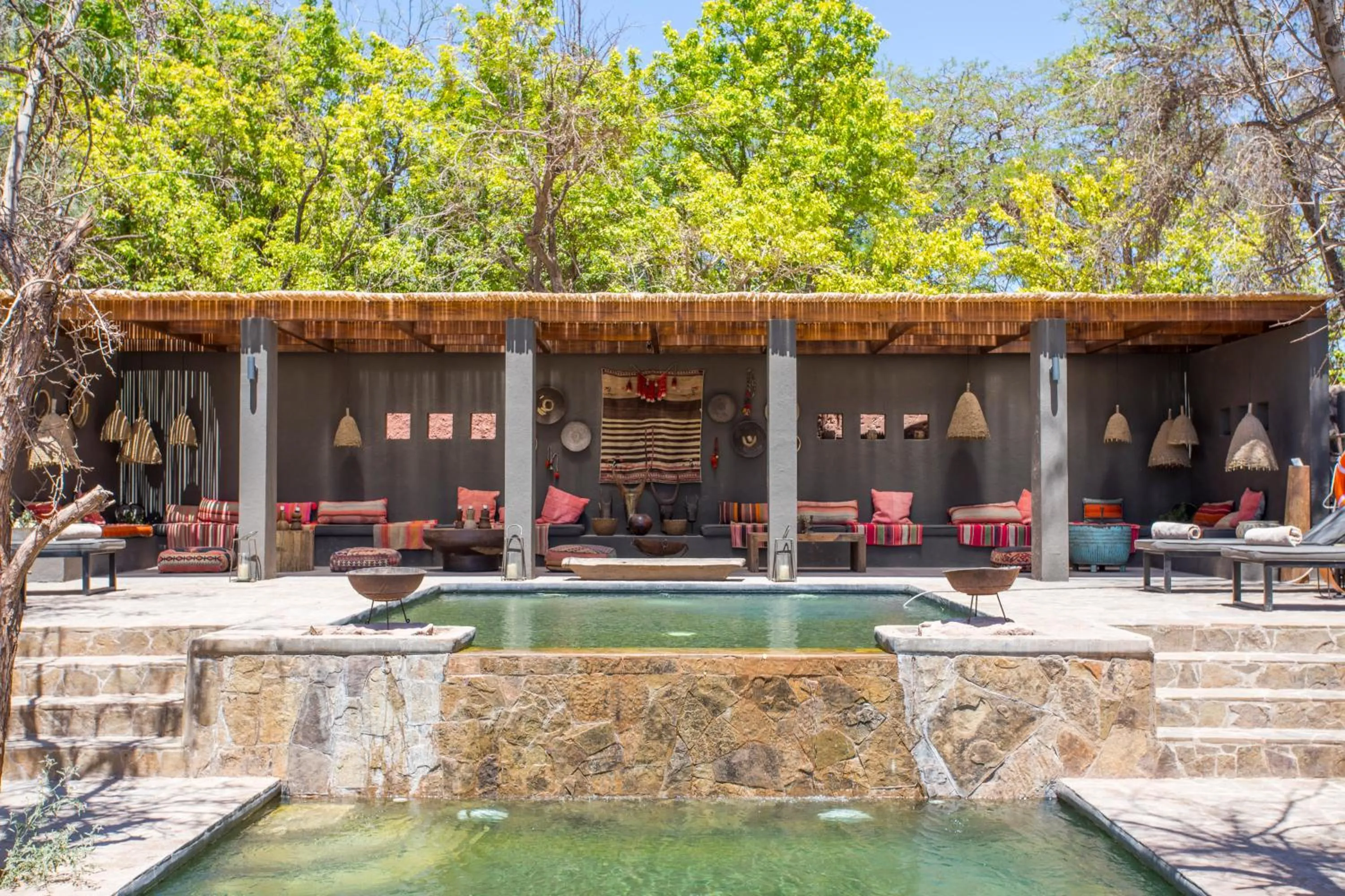Swimming pool in Hotel Desertica