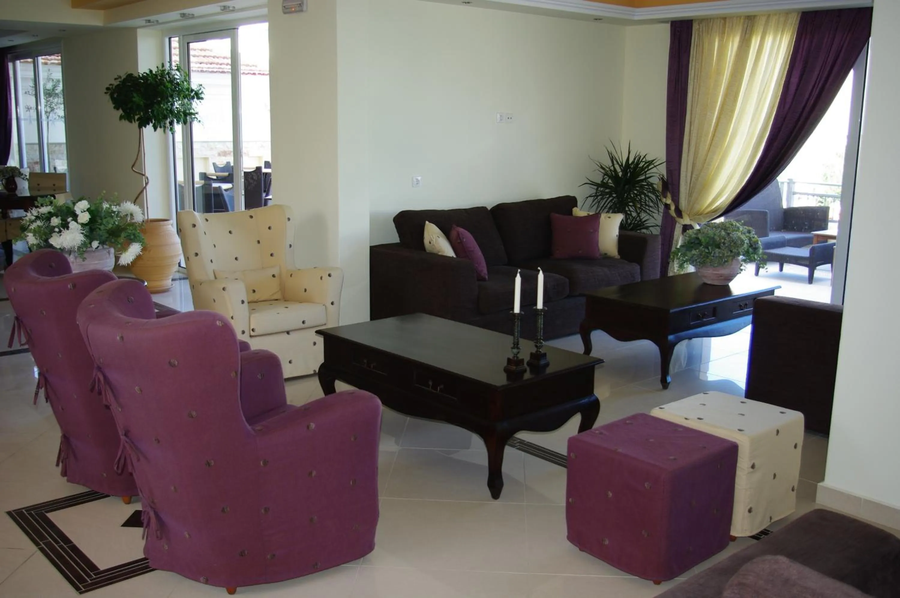 Living room in Hotel Astron Princess