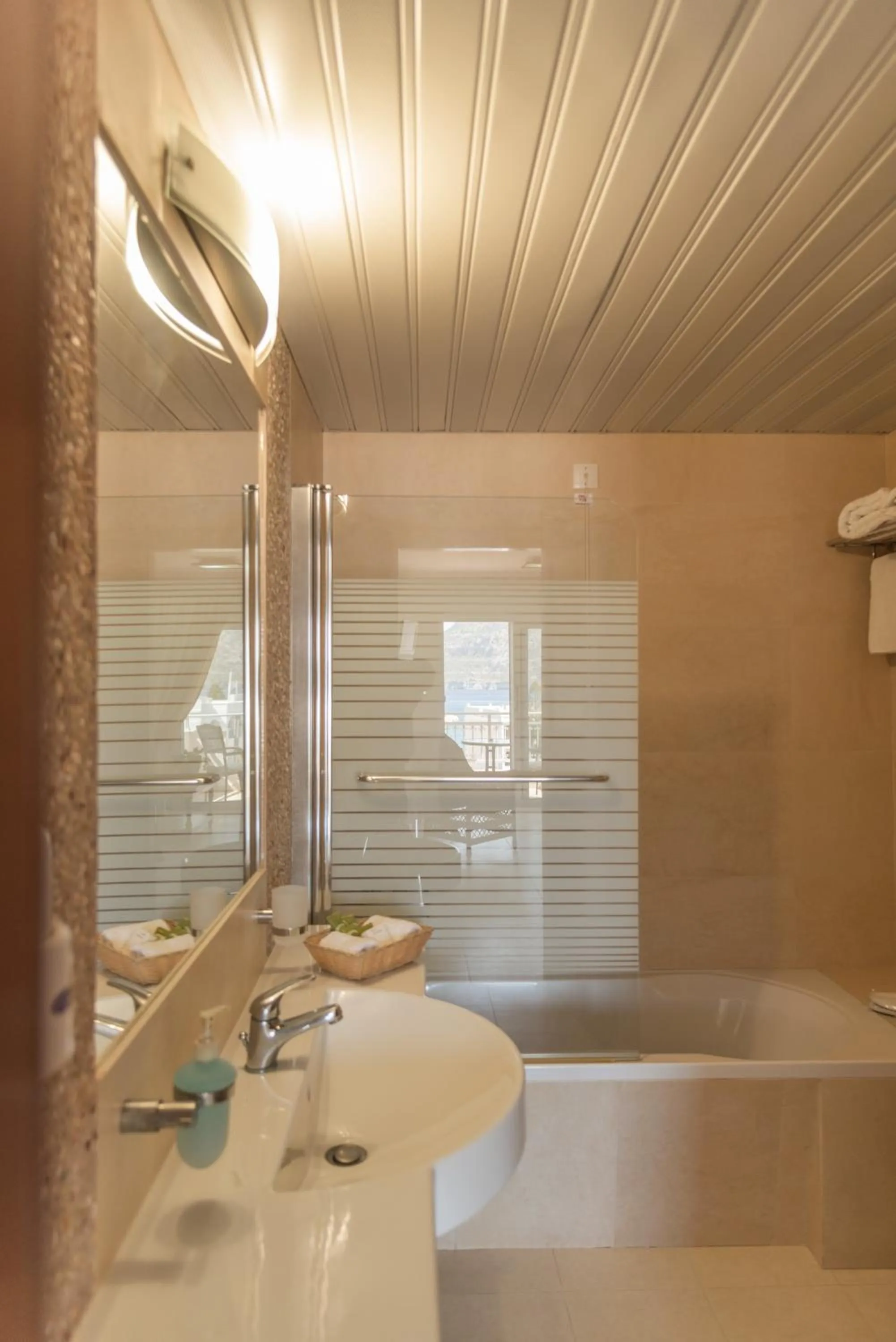 Bathroom in Hotel Astron Princess