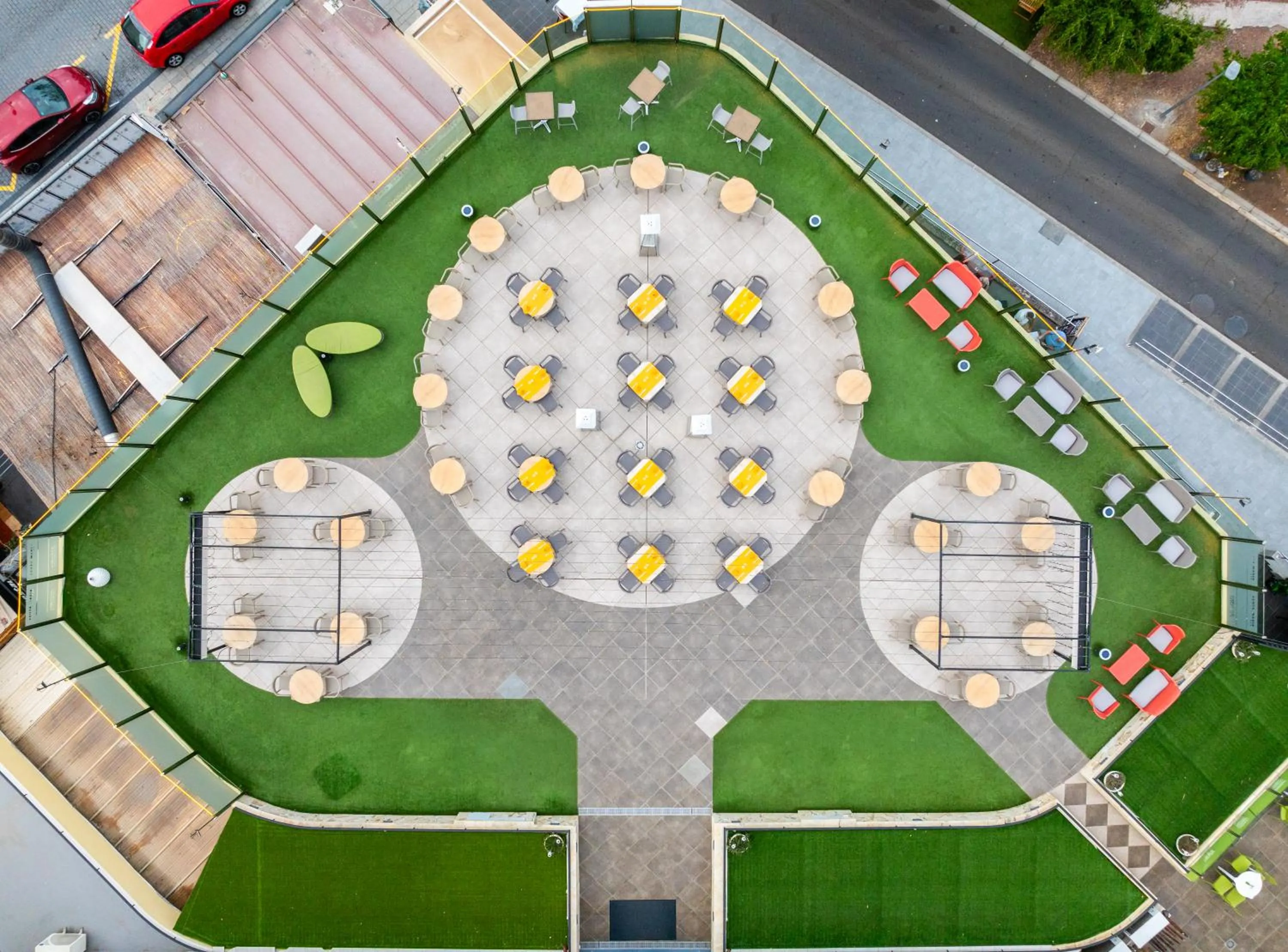 Bird's eye view in HOVIMA Santa María