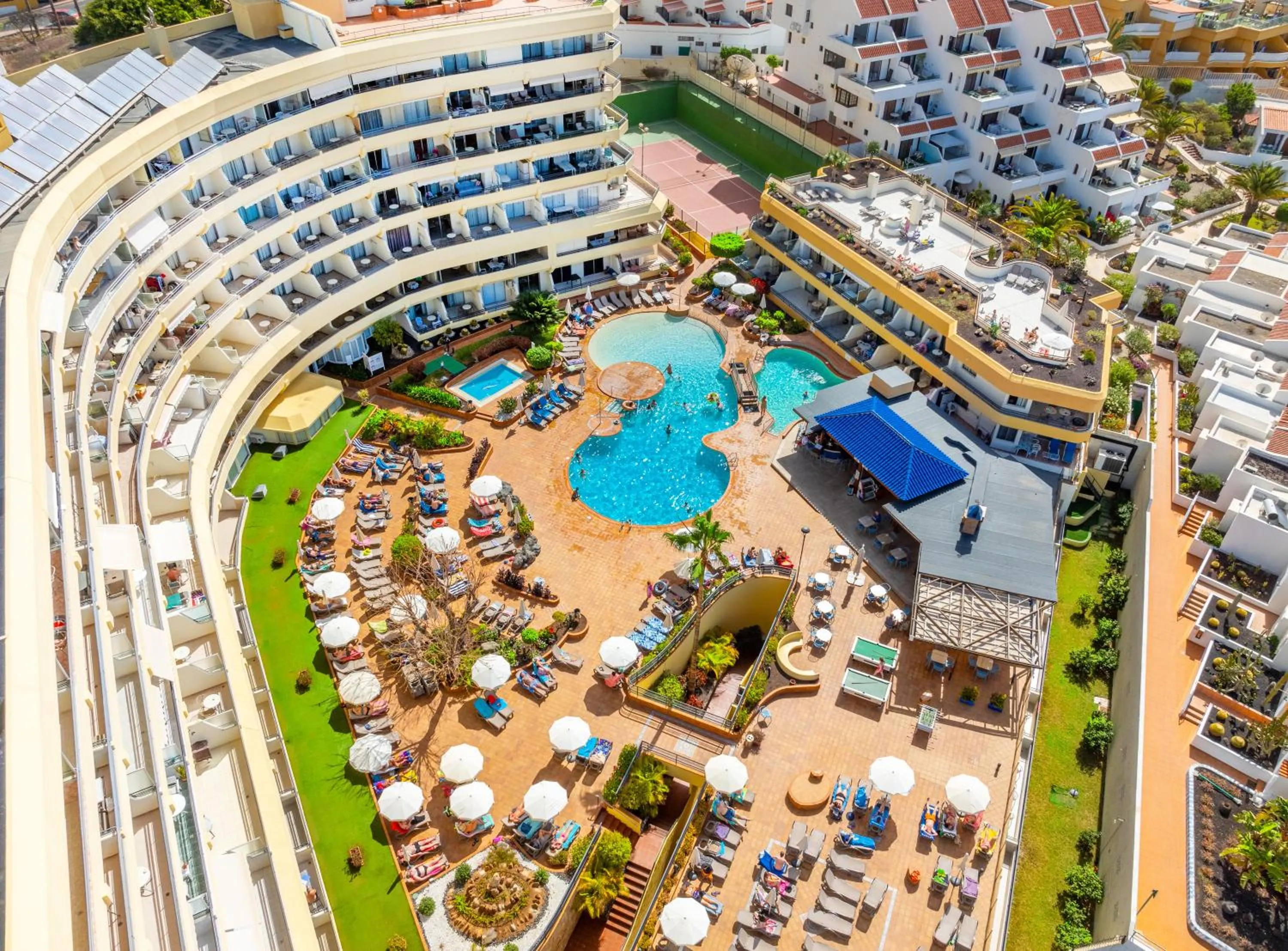 Bird's eye view in HOVIMA Santa María