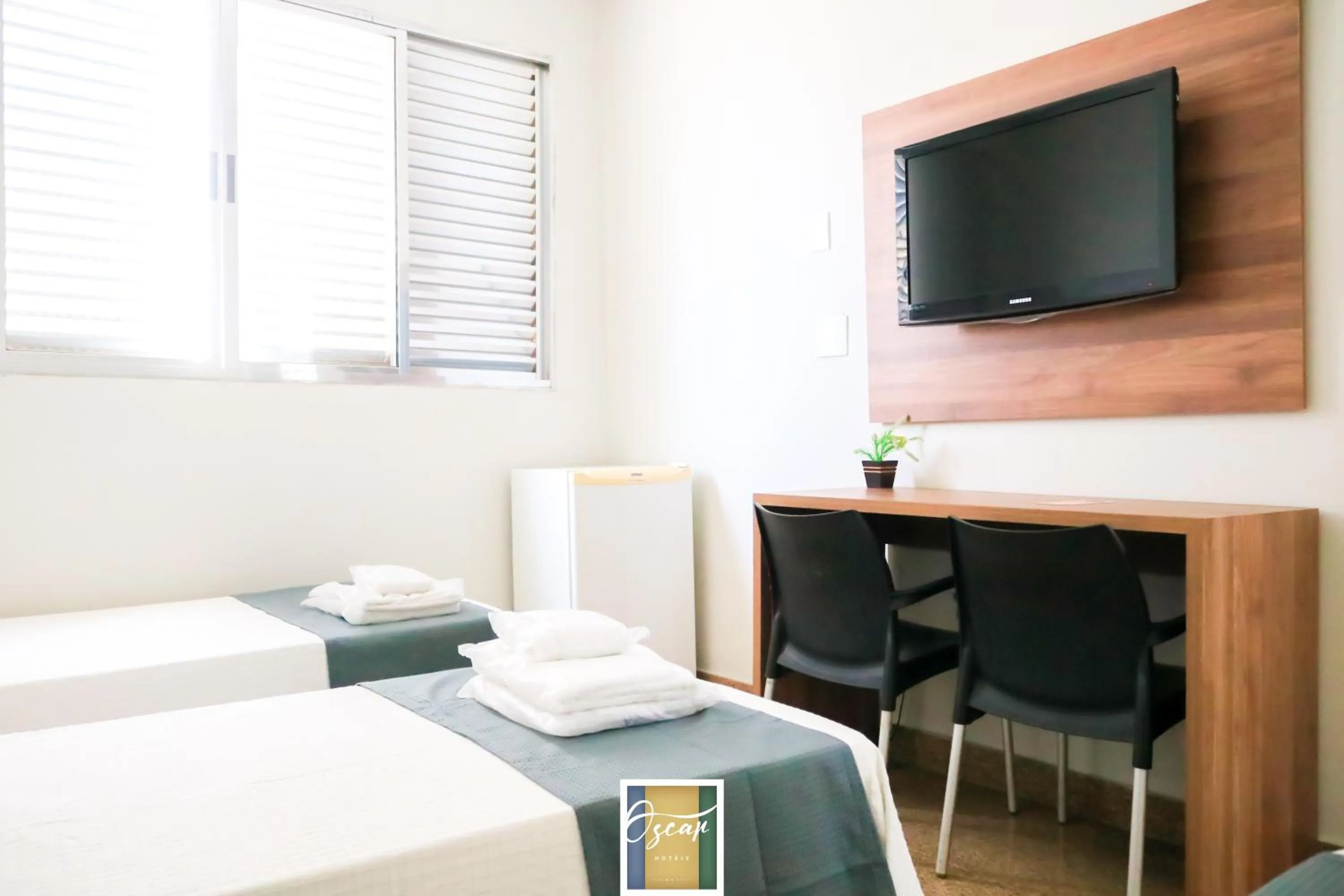 Bed in Hotel Oscar Blue Montes Claros