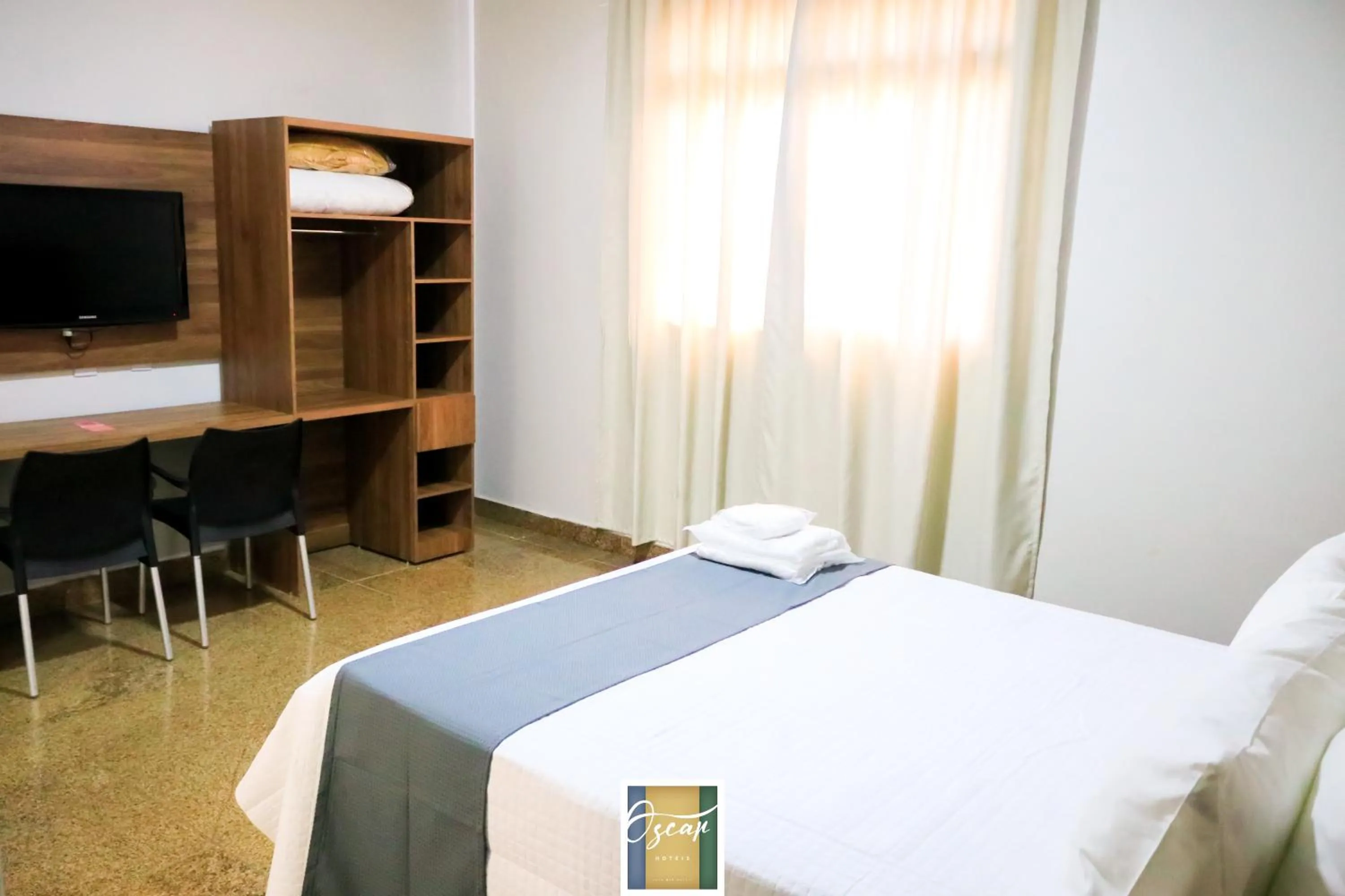 Bed in Hotel Oscar Blue Montes Claros