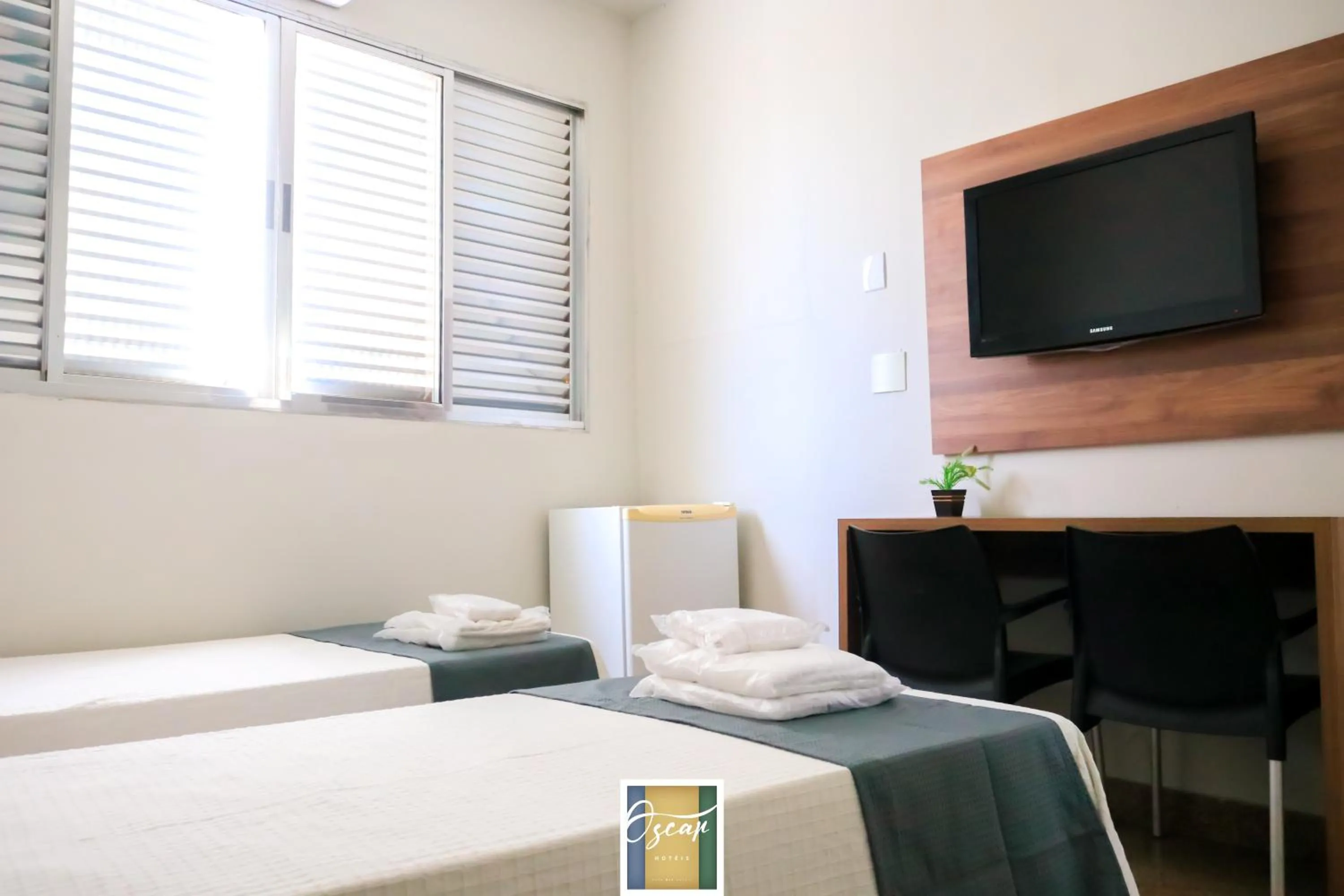 Bed in Hotel Oscar Blue Montes Claros