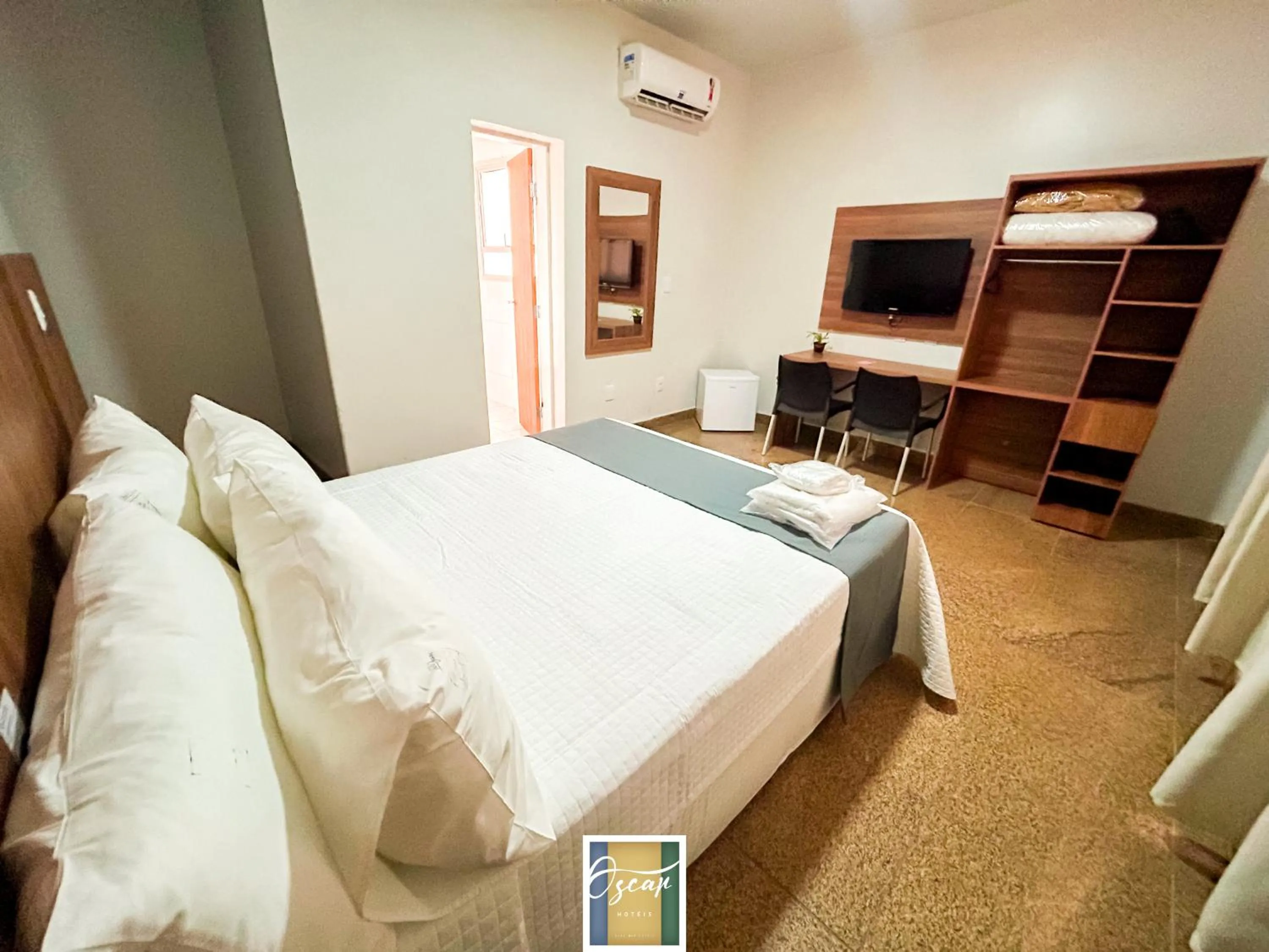 Bed in Hotel Oscar Blue Montes Claros