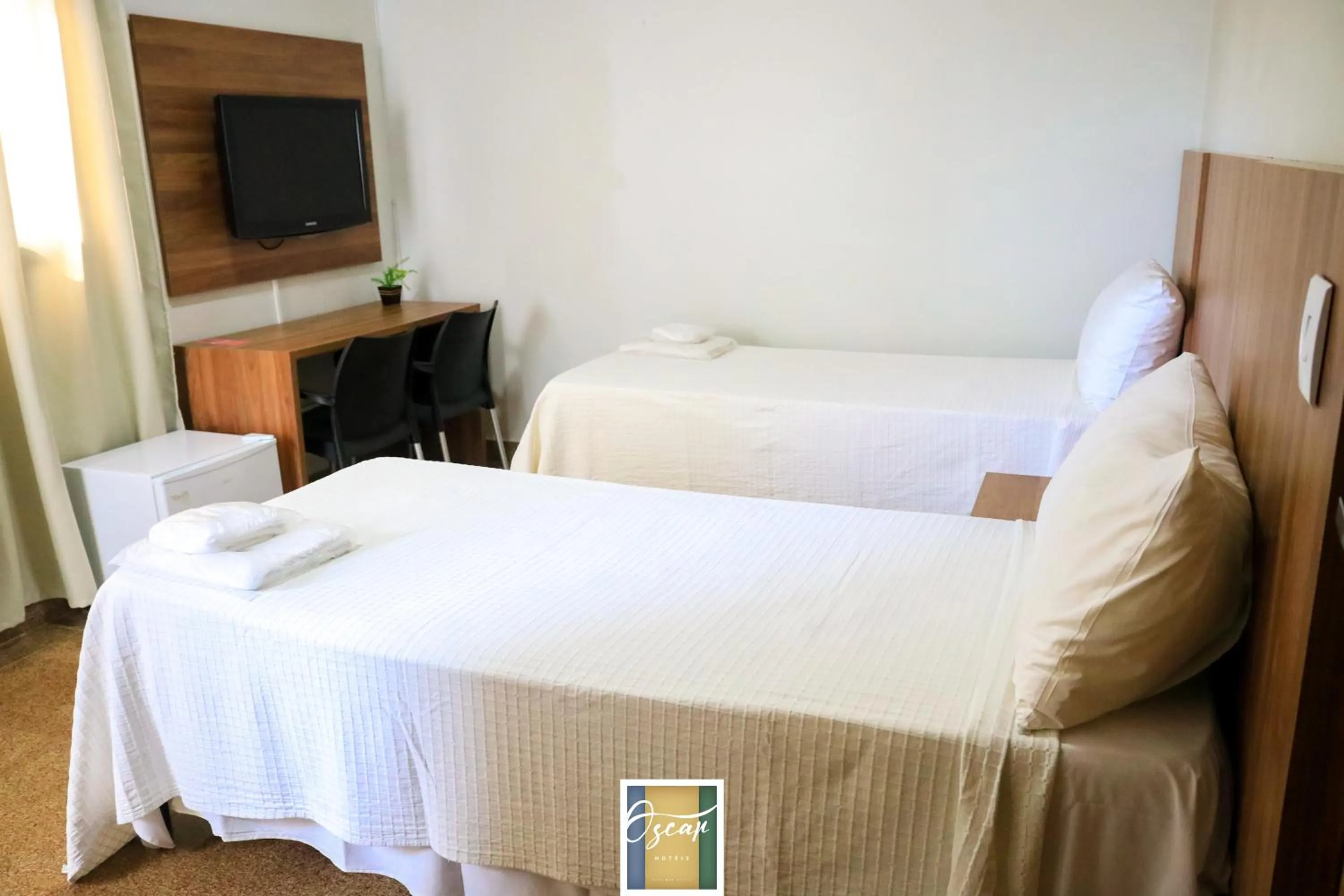 Bed in Hotel Oscar Blue Montes Claros