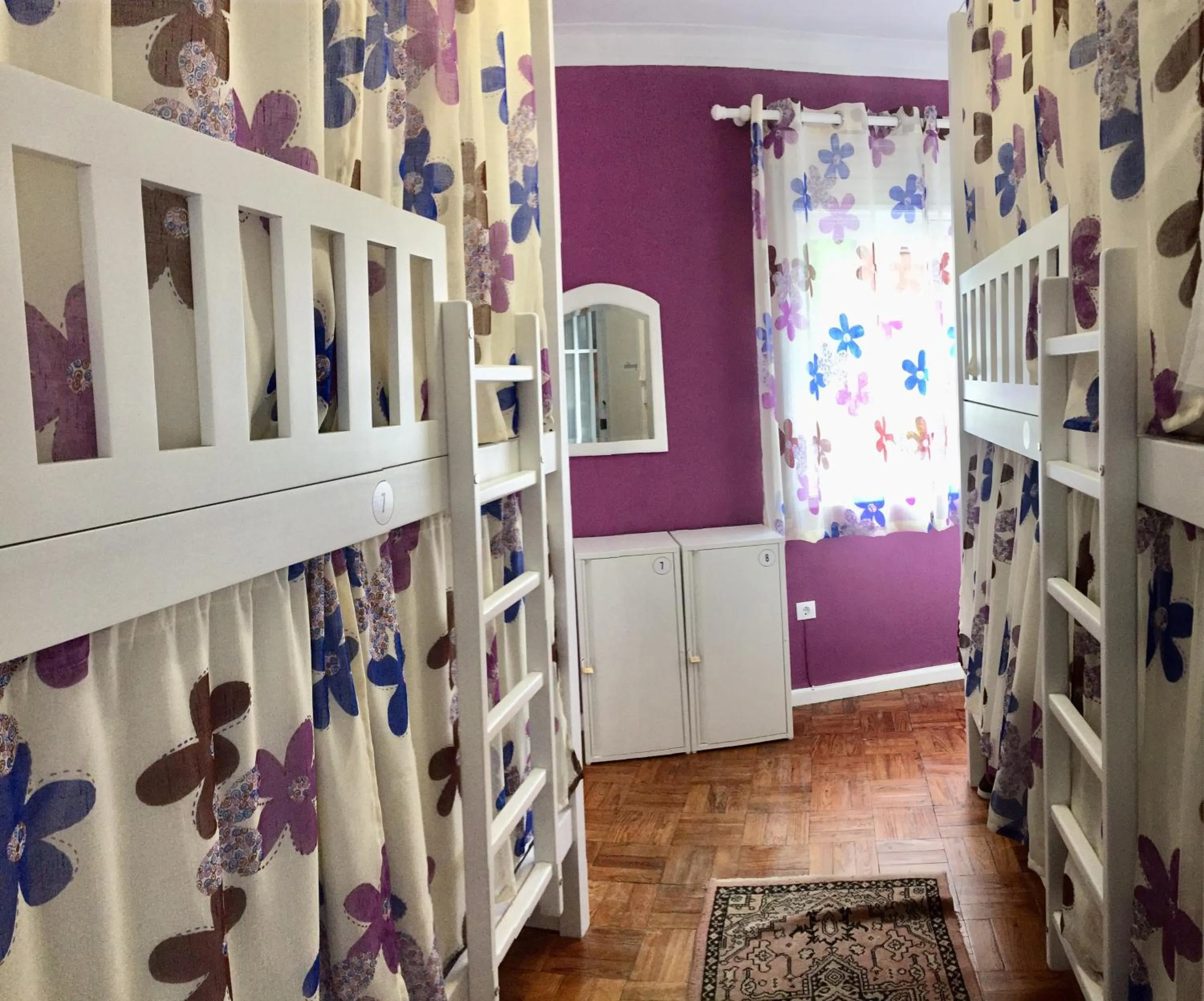 Bedroom, Bed in Hostel das Flores