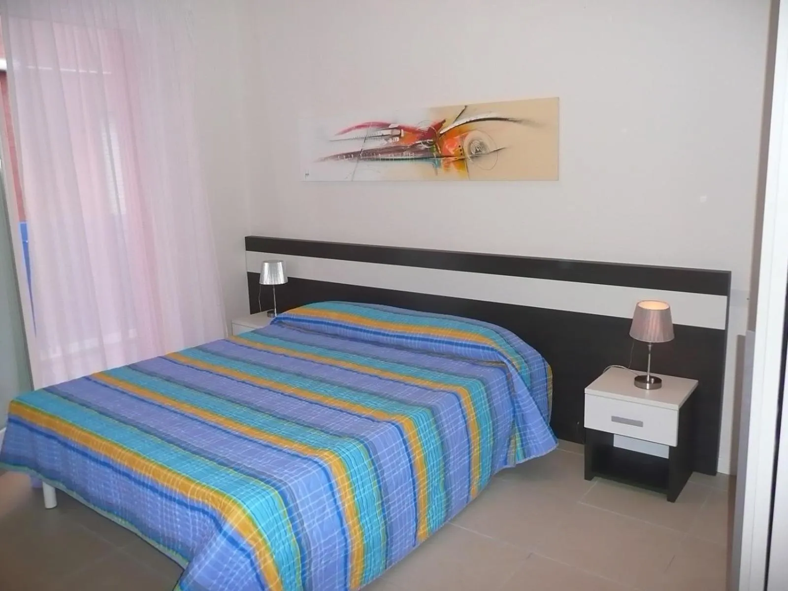 Bedroom, Bed in Villa Marina Apartments - Agenzia Cocal