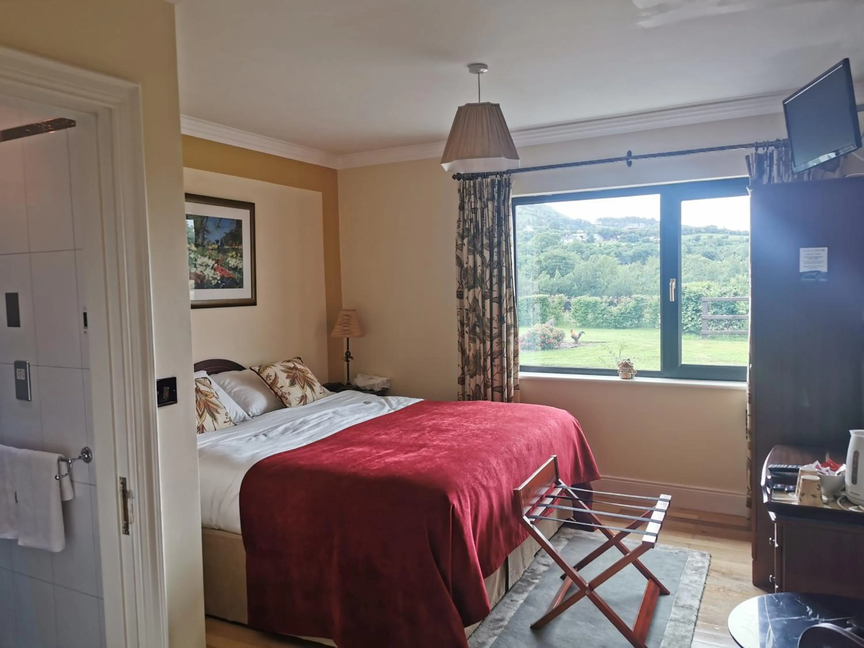 Bed in The Ferris Wheel B&B