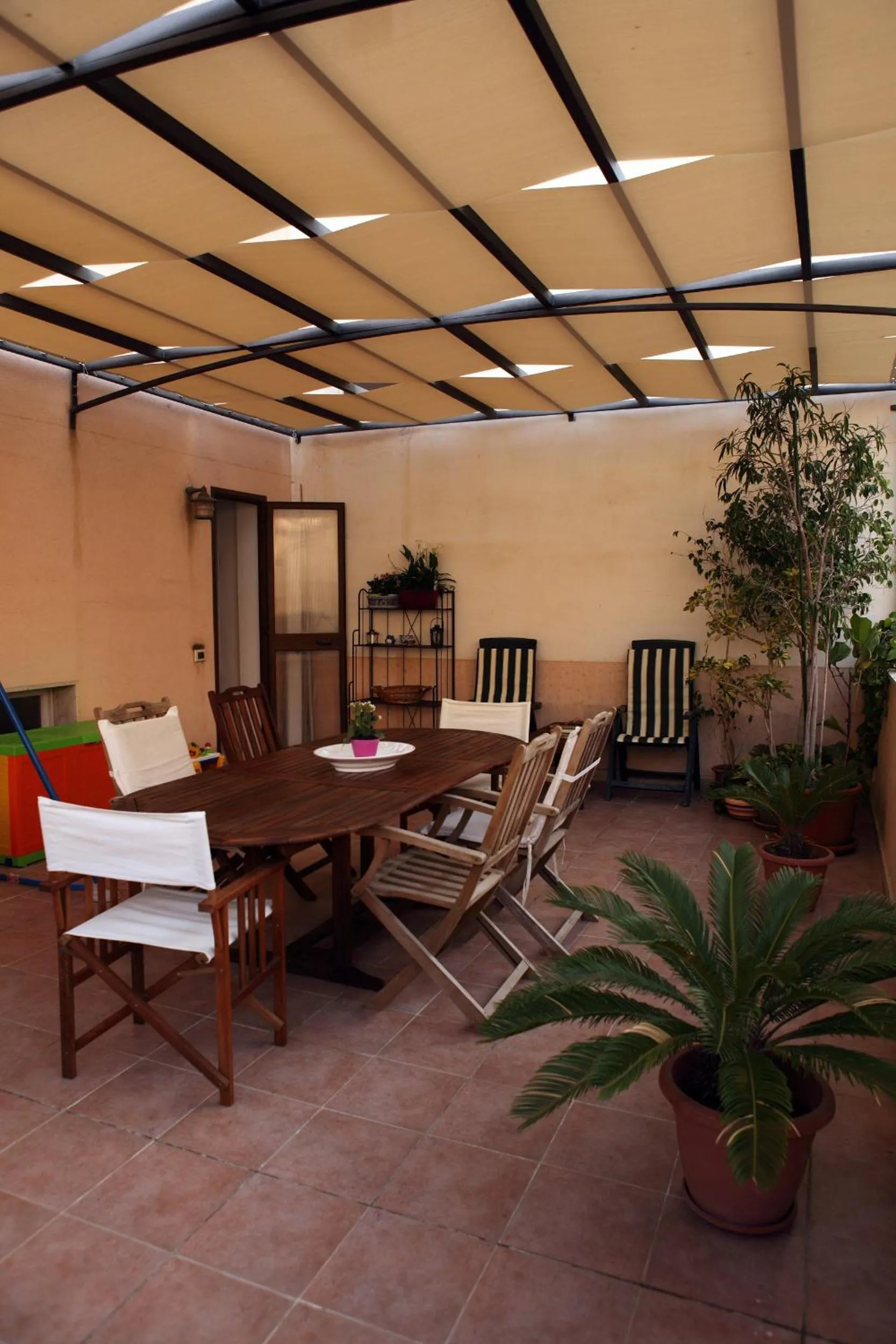 Balcony/Terrace in B&B La Terrazza Sul Porto