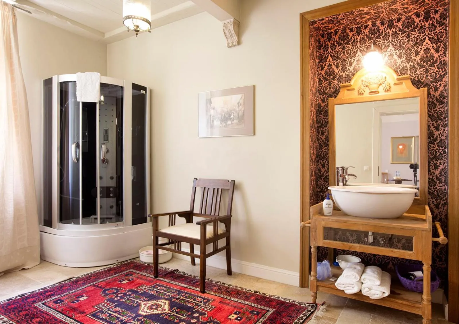 Bathroom in Pałac Wiechlice - Hotel, Restaurant, SPA