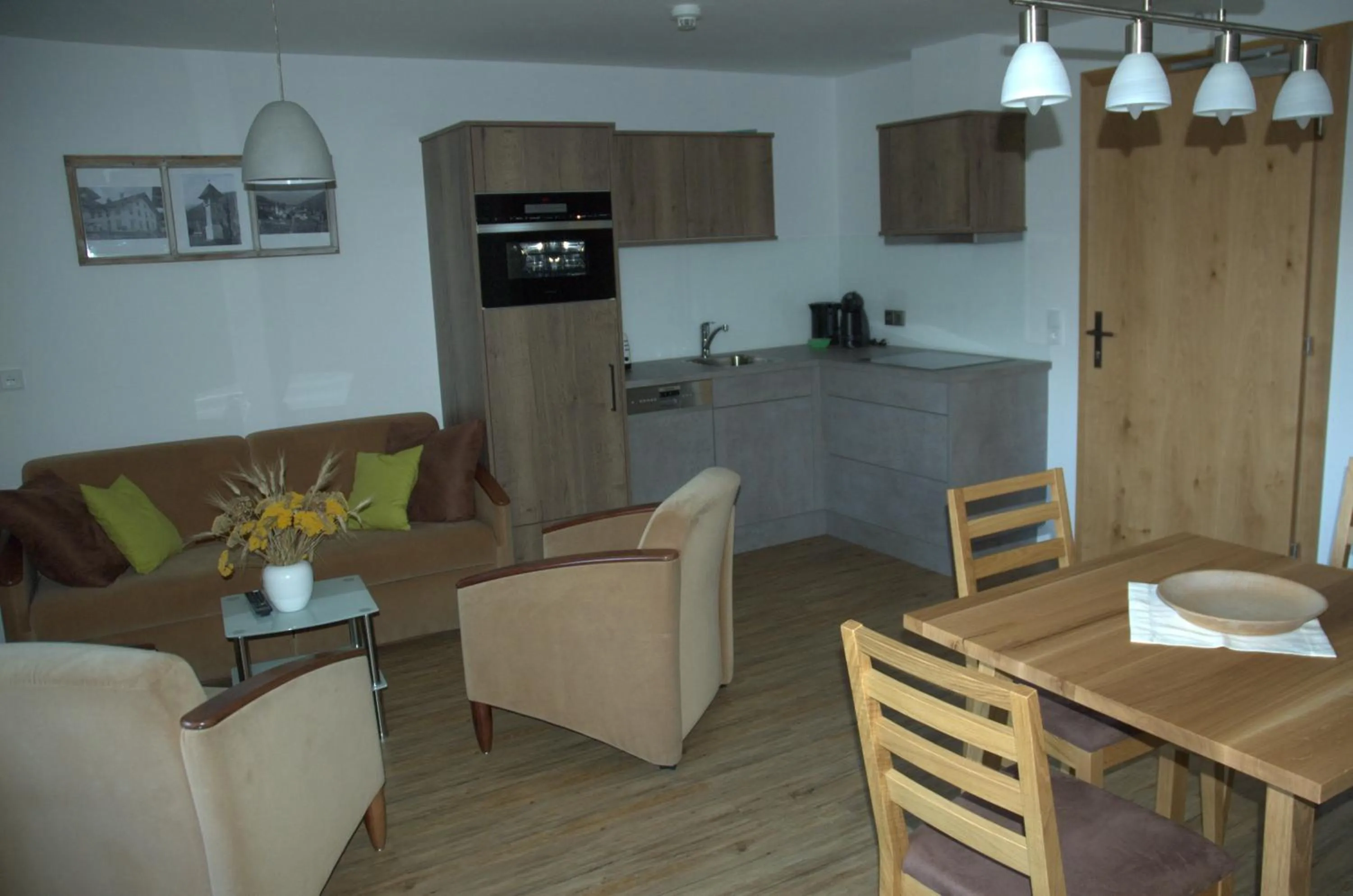 Kitchen or kitchenette in Binter Apartments