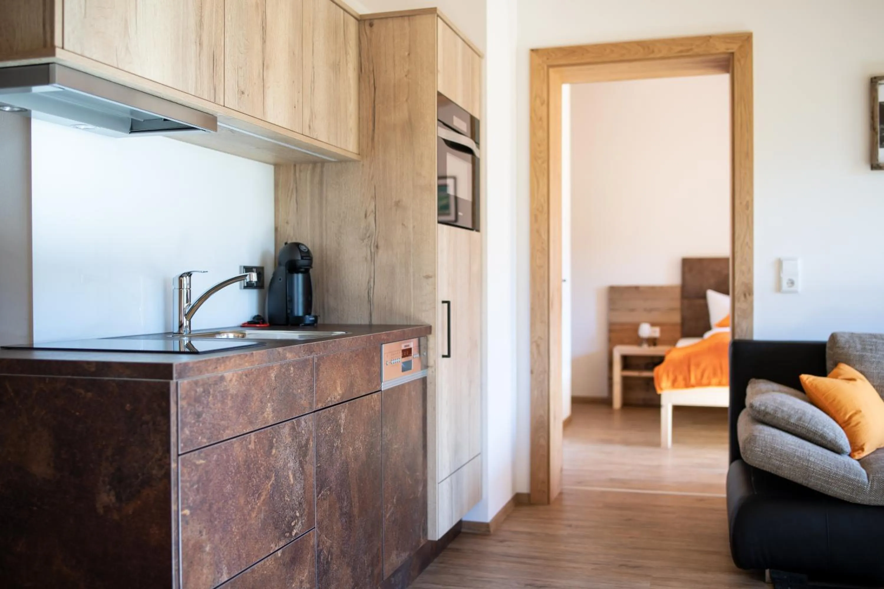 Kitchen or kitchenette in Binter Apartments