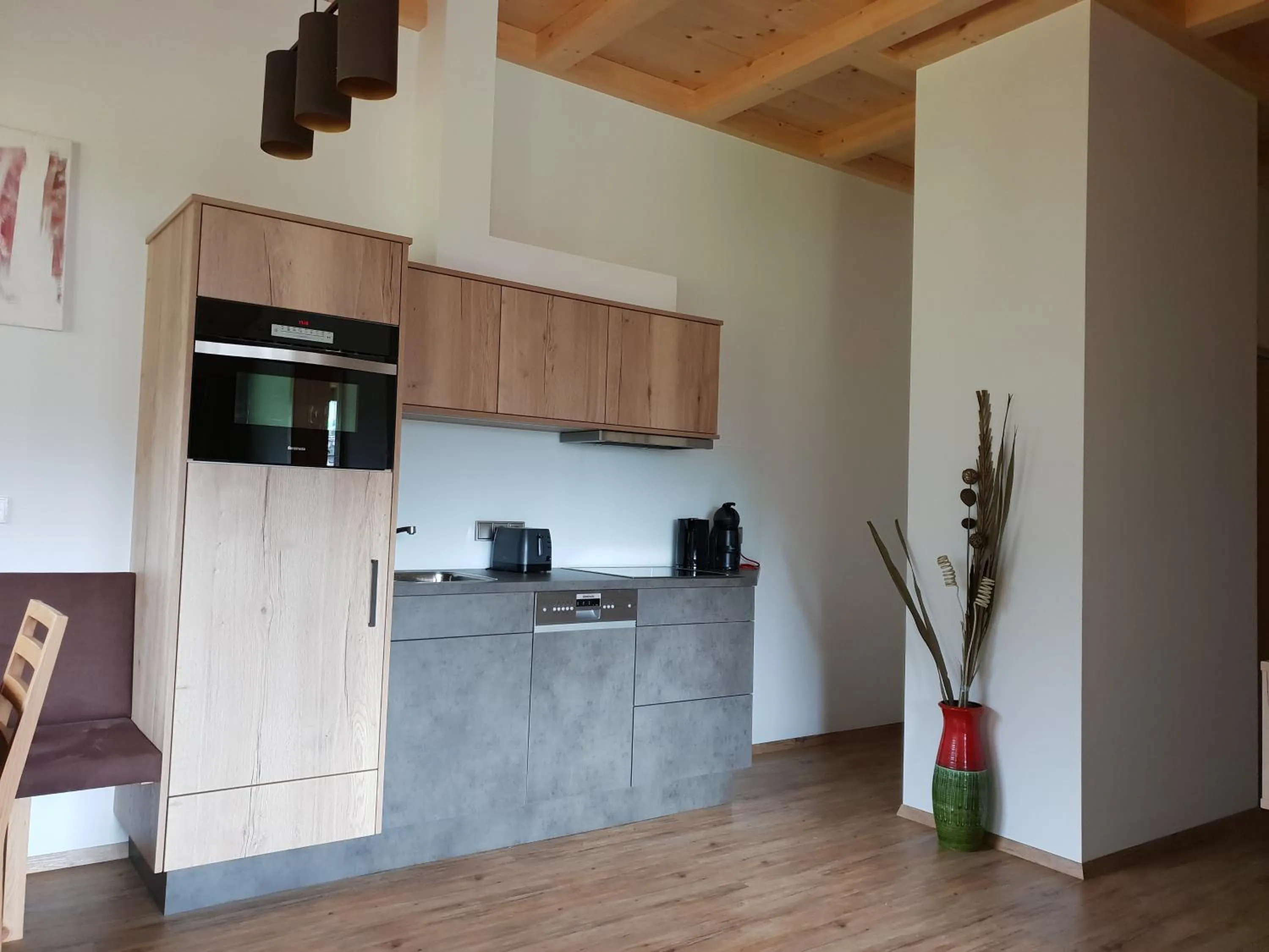 Kitchen or kitchenette in Binter Apartments
