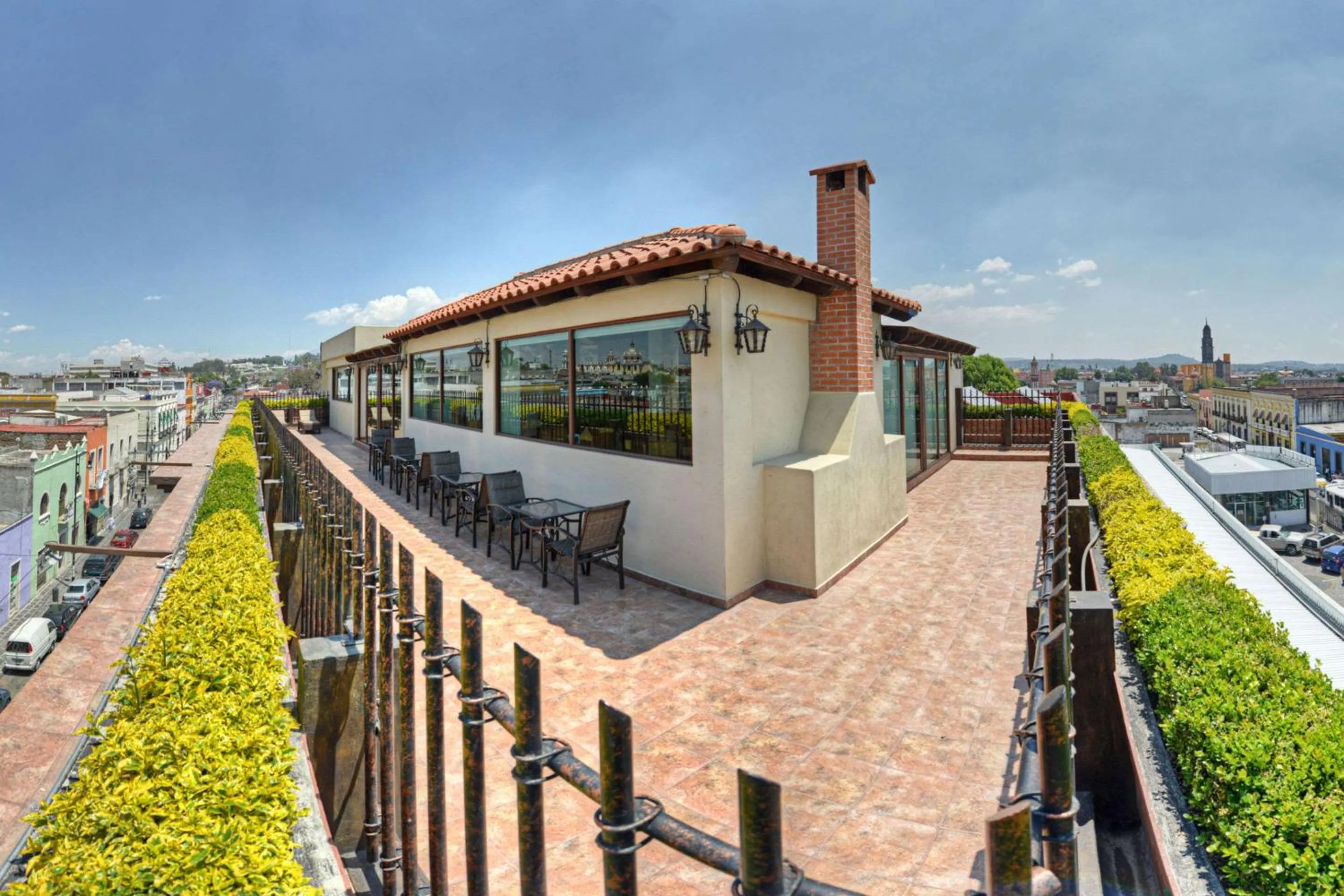 Balcony/Terrace in Sleep Inn Puebla Centro Hist rico