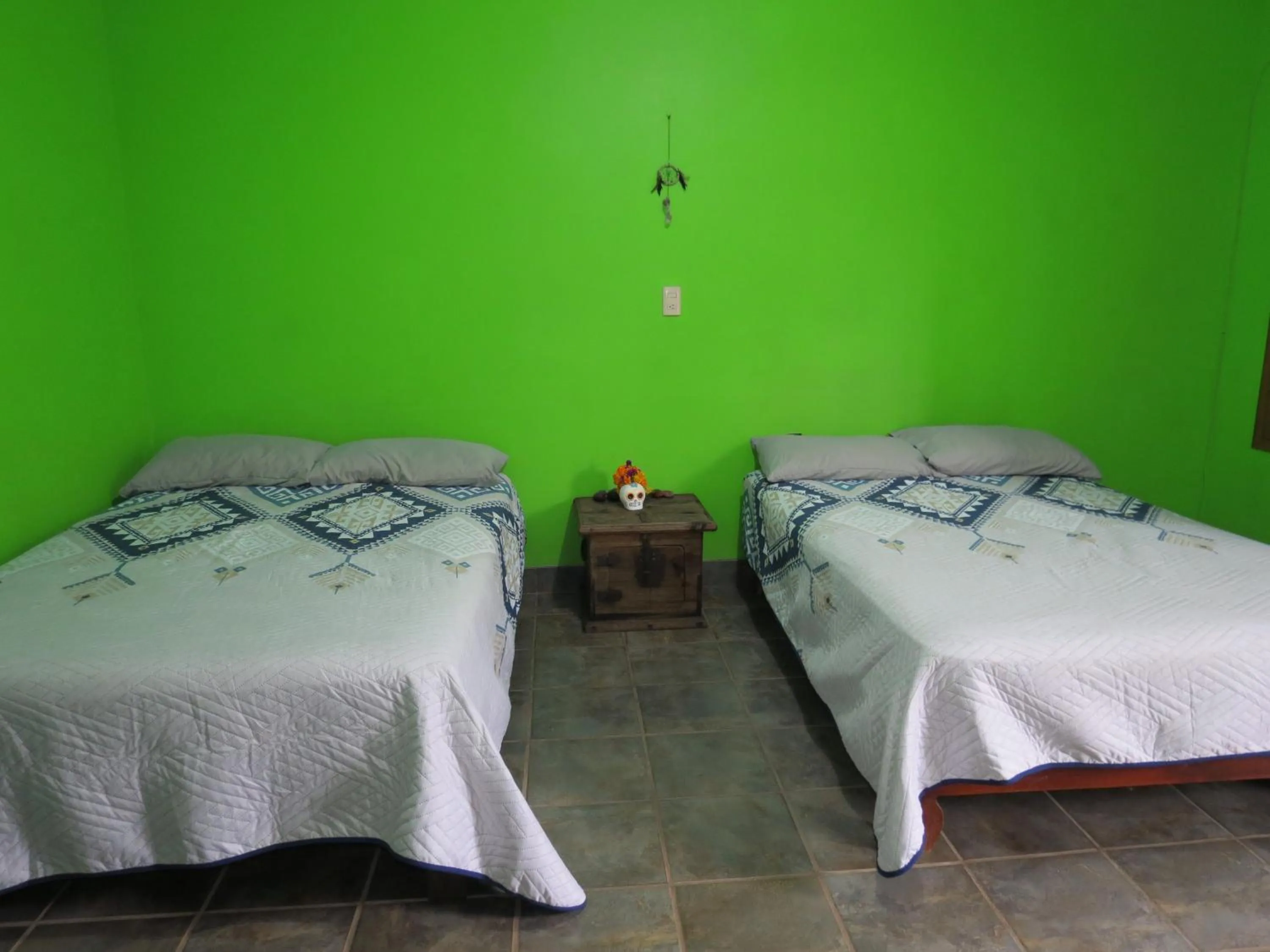 Bed in Casa Verde Xilitla By Rotamundos