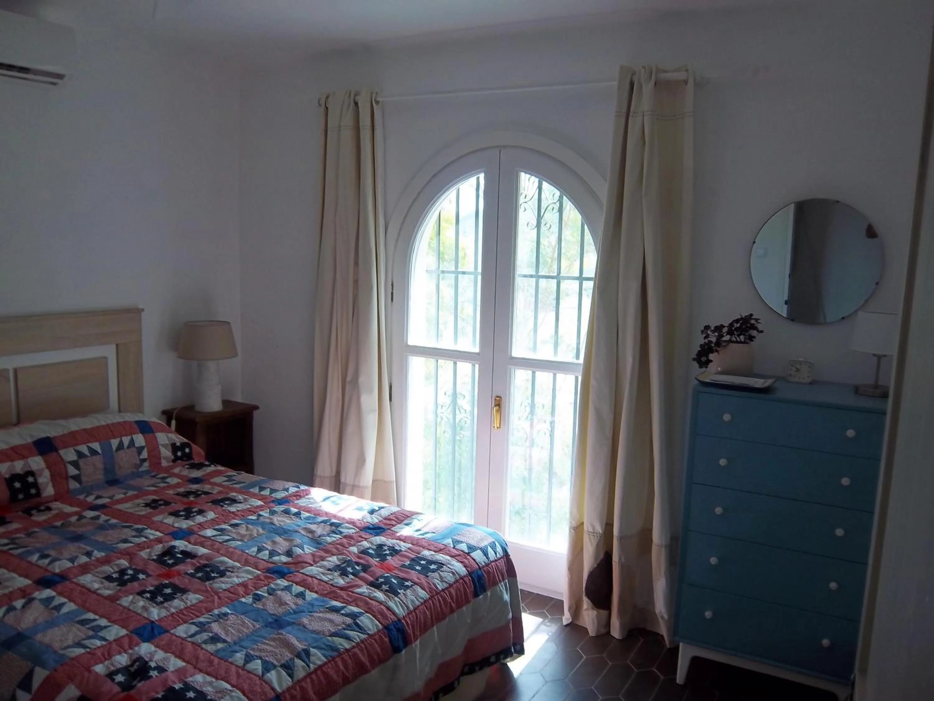 Bedroom, Bed in Apartamento rural Casa Medico