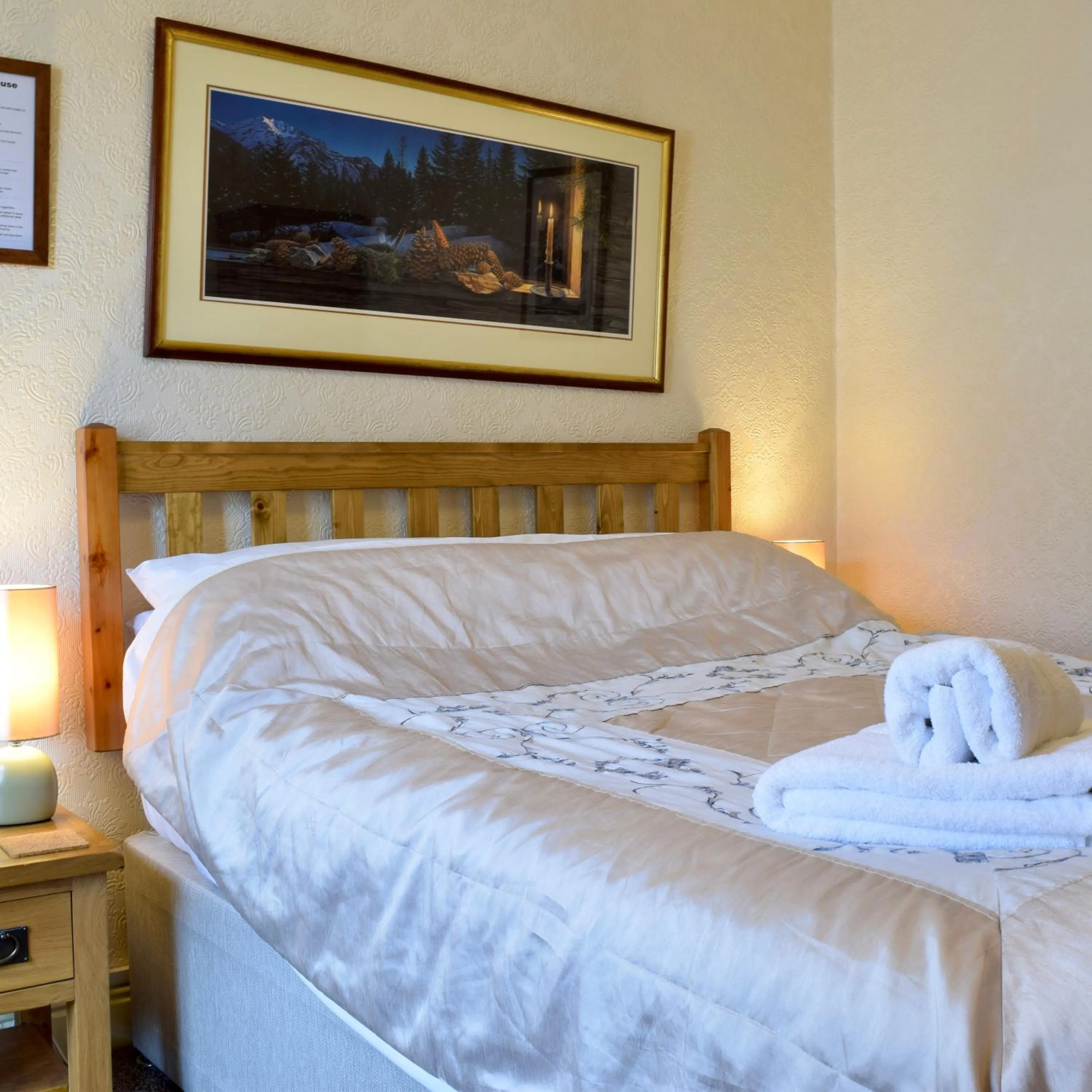 Bed in Bewdley Hill House