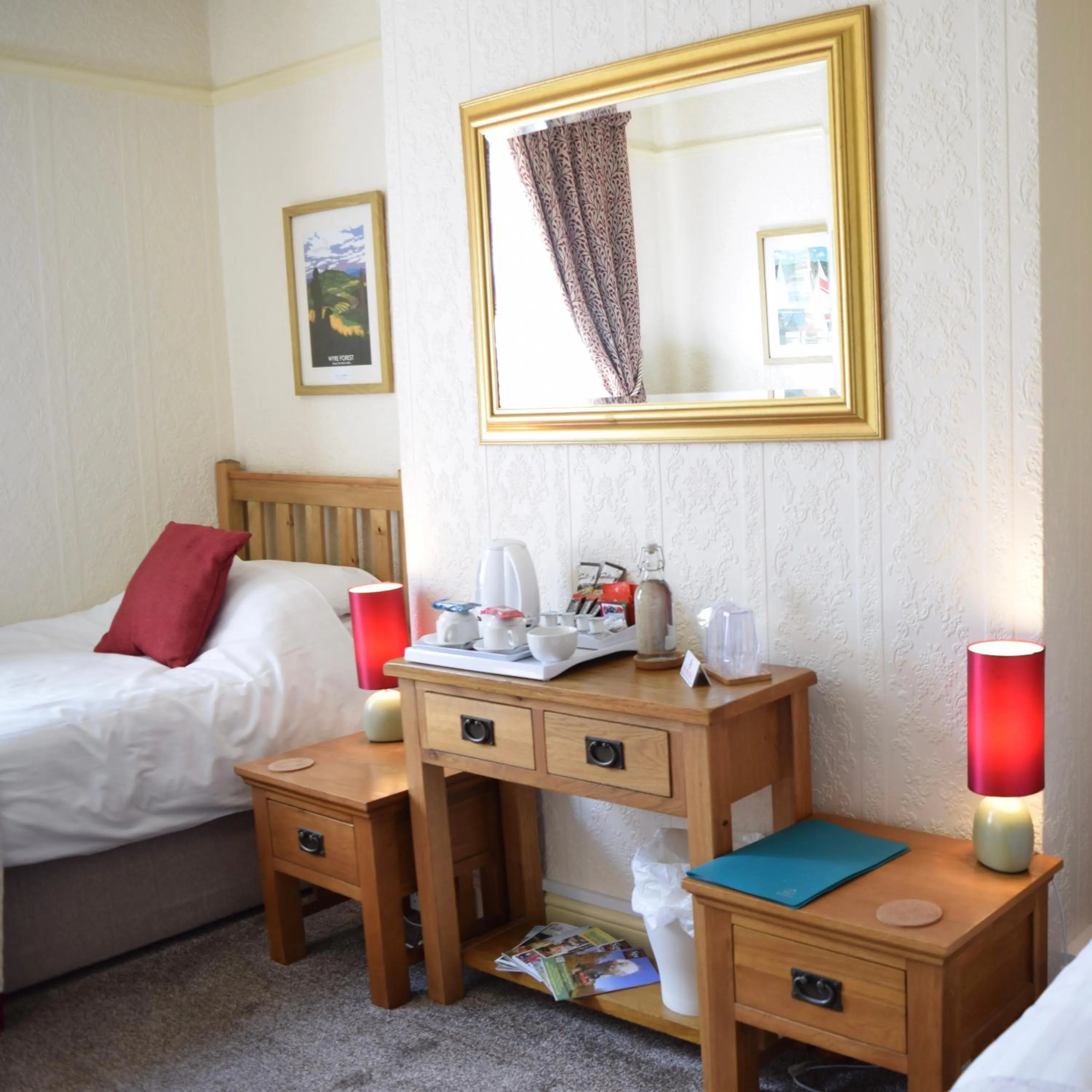 Bed in Bewdley Hill House