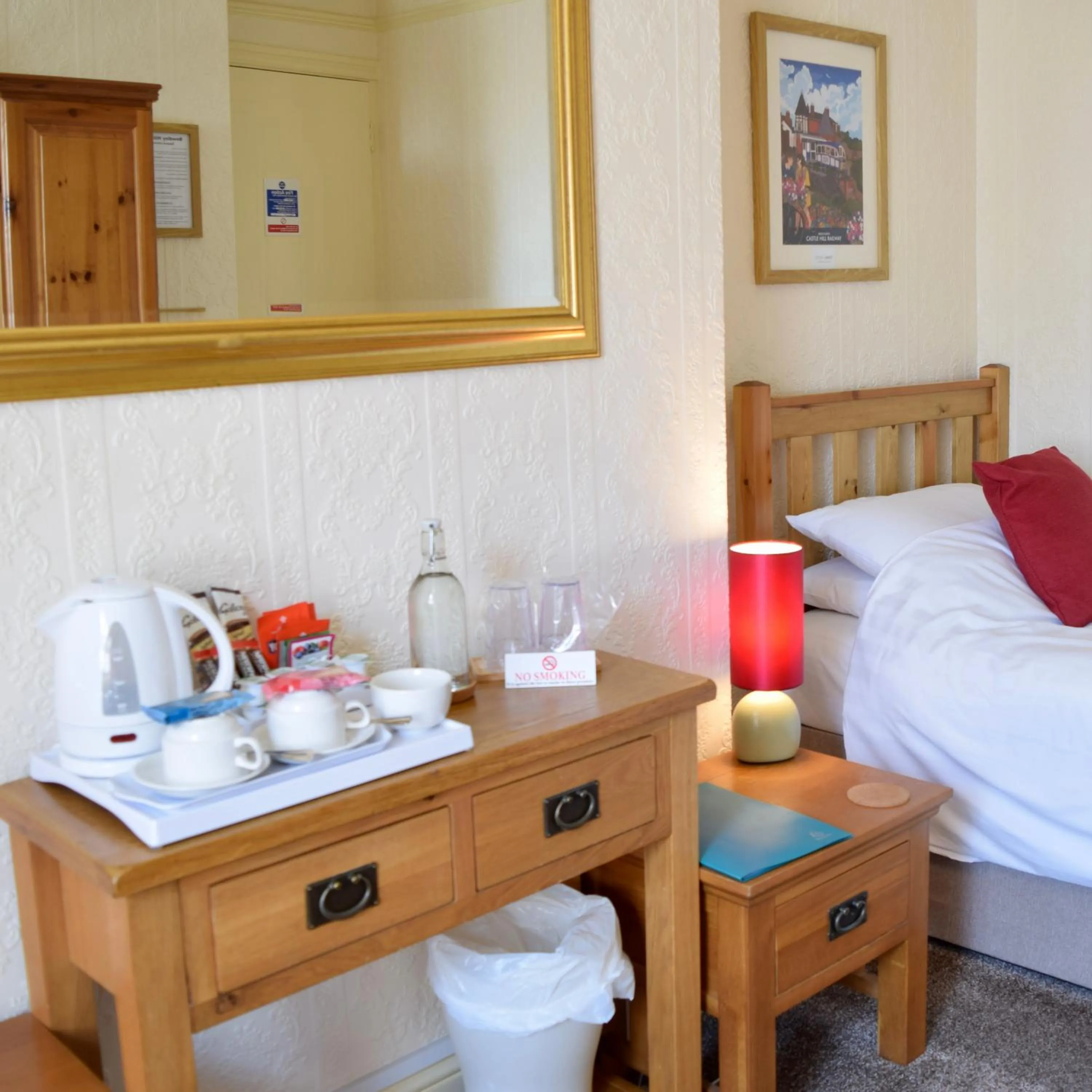 Bed in Bewdley Hill House