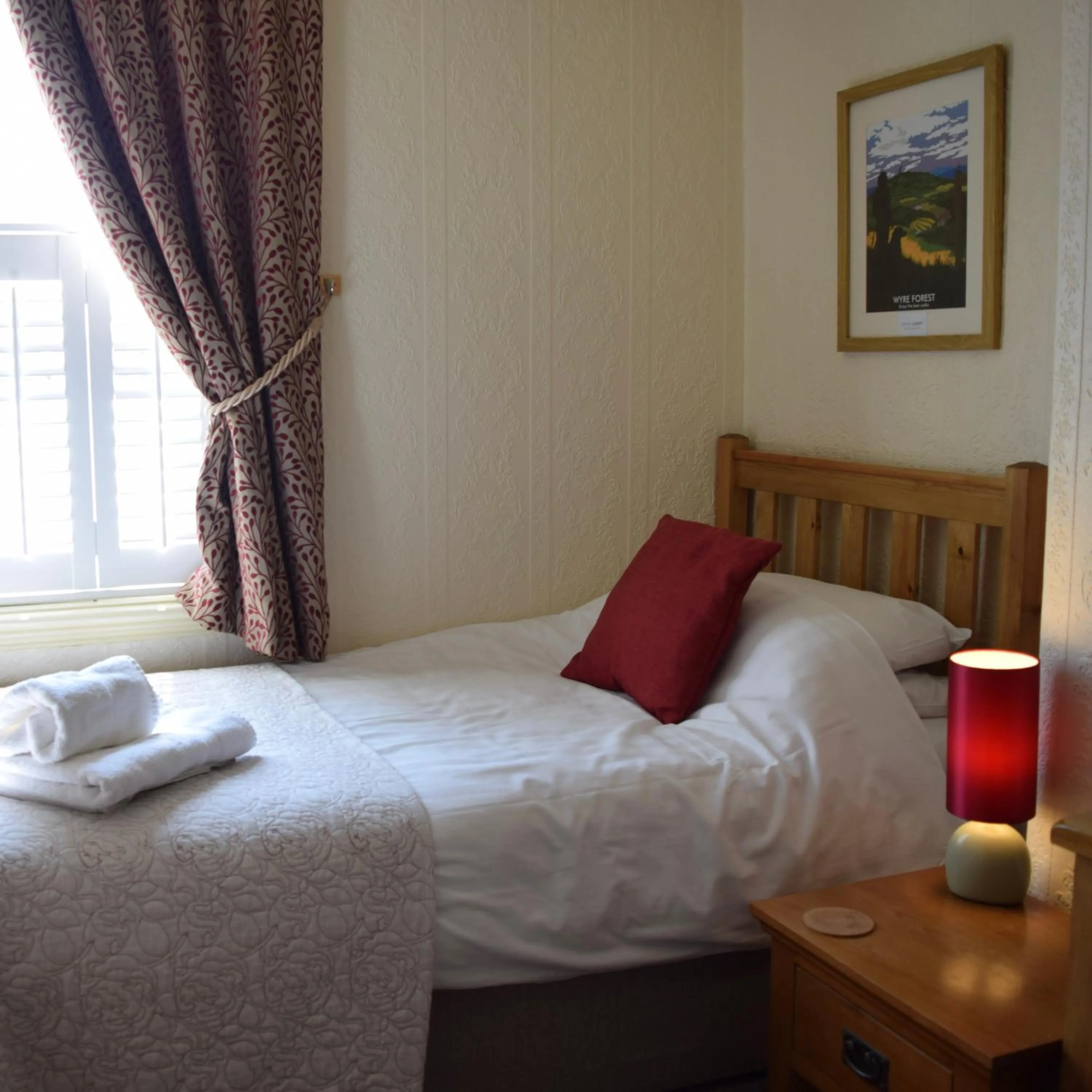 Bed in Bewdley Hill House