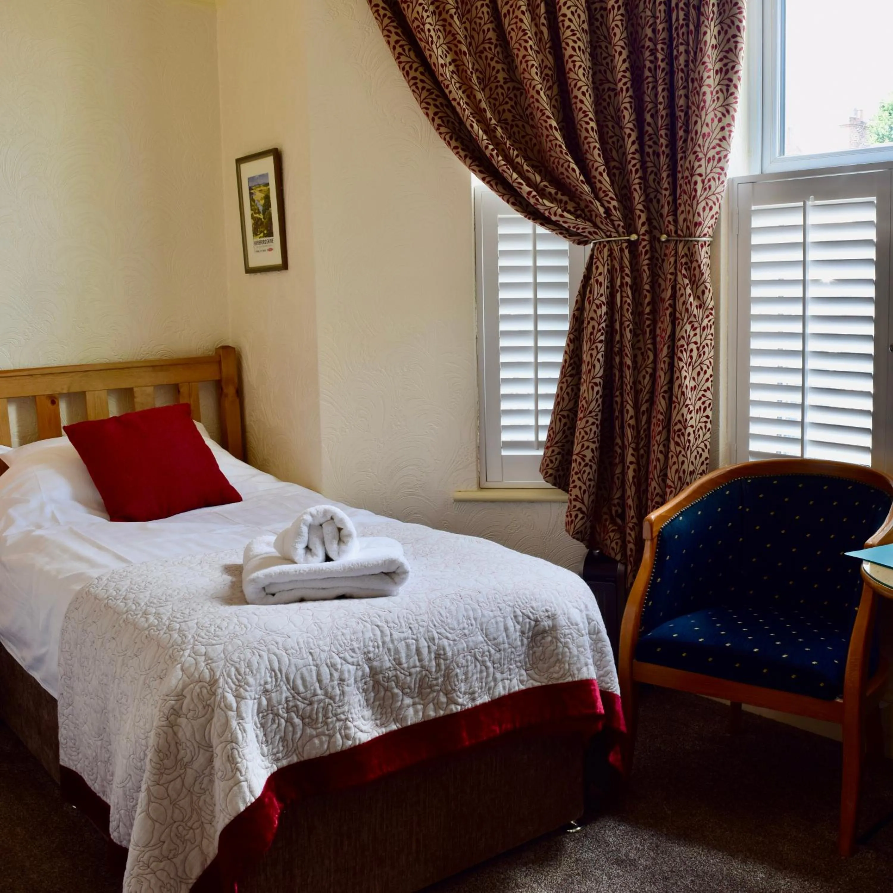 Bed in Bewdley Hill House