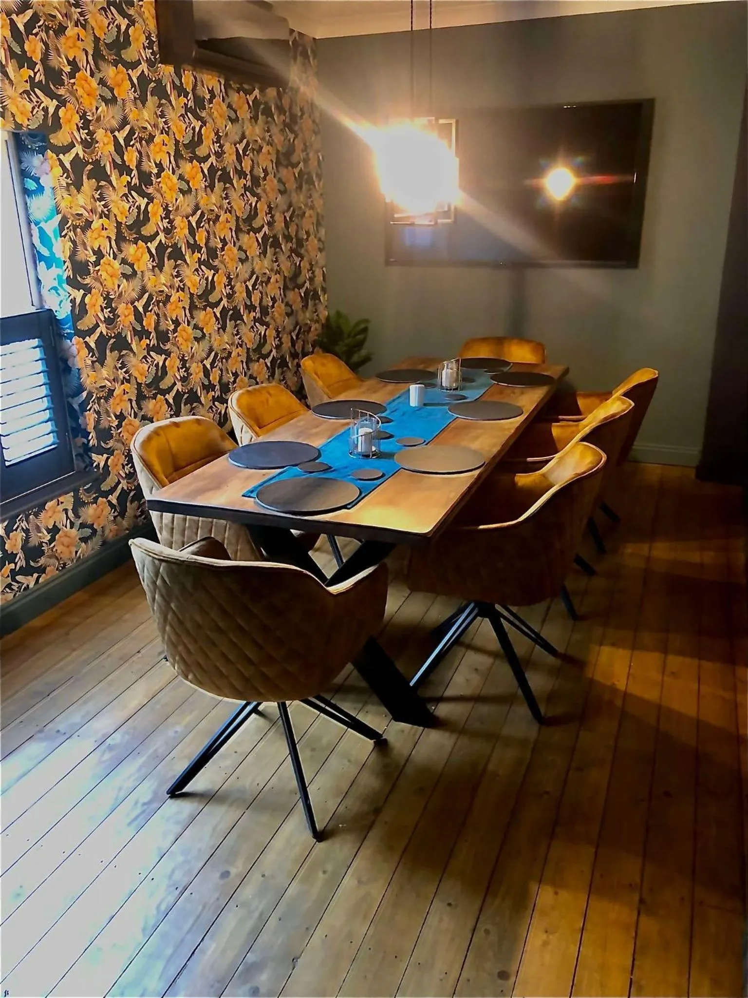 Dining area in Mallories Formerly Kirkby House