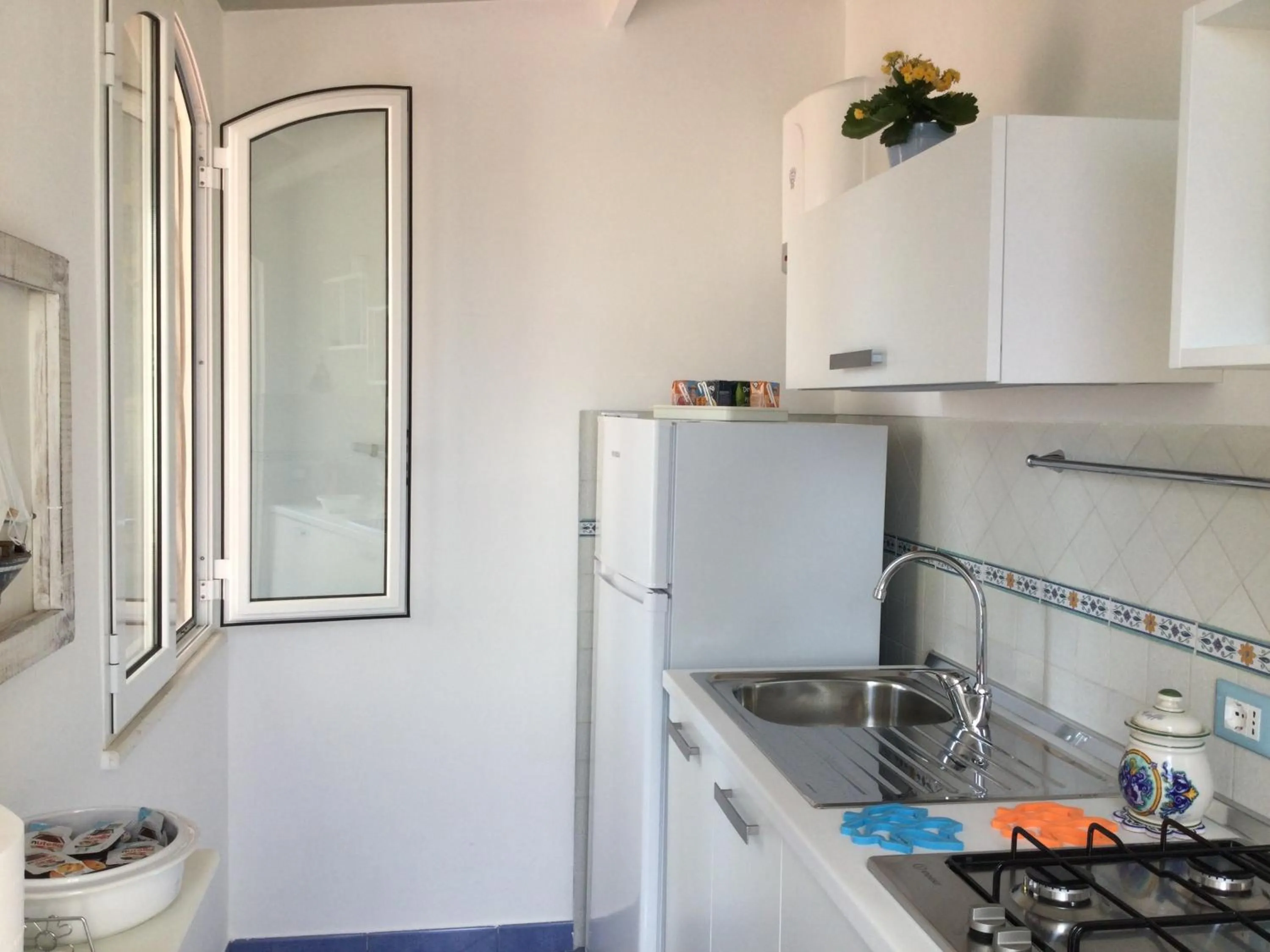 Kitchen or kitchenette in Villa Augusta