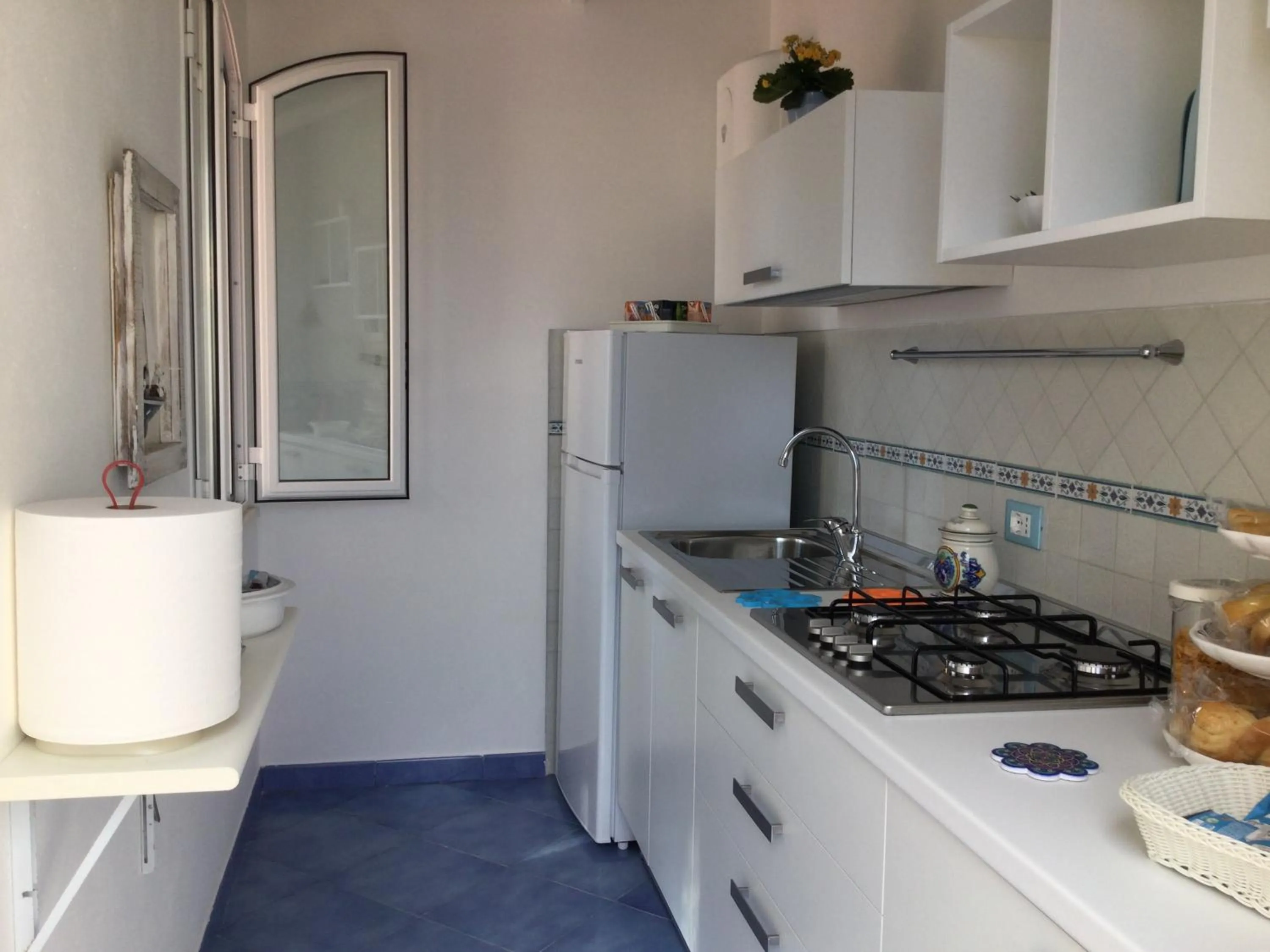 Kitchen or kitchenette in Villa Augusta